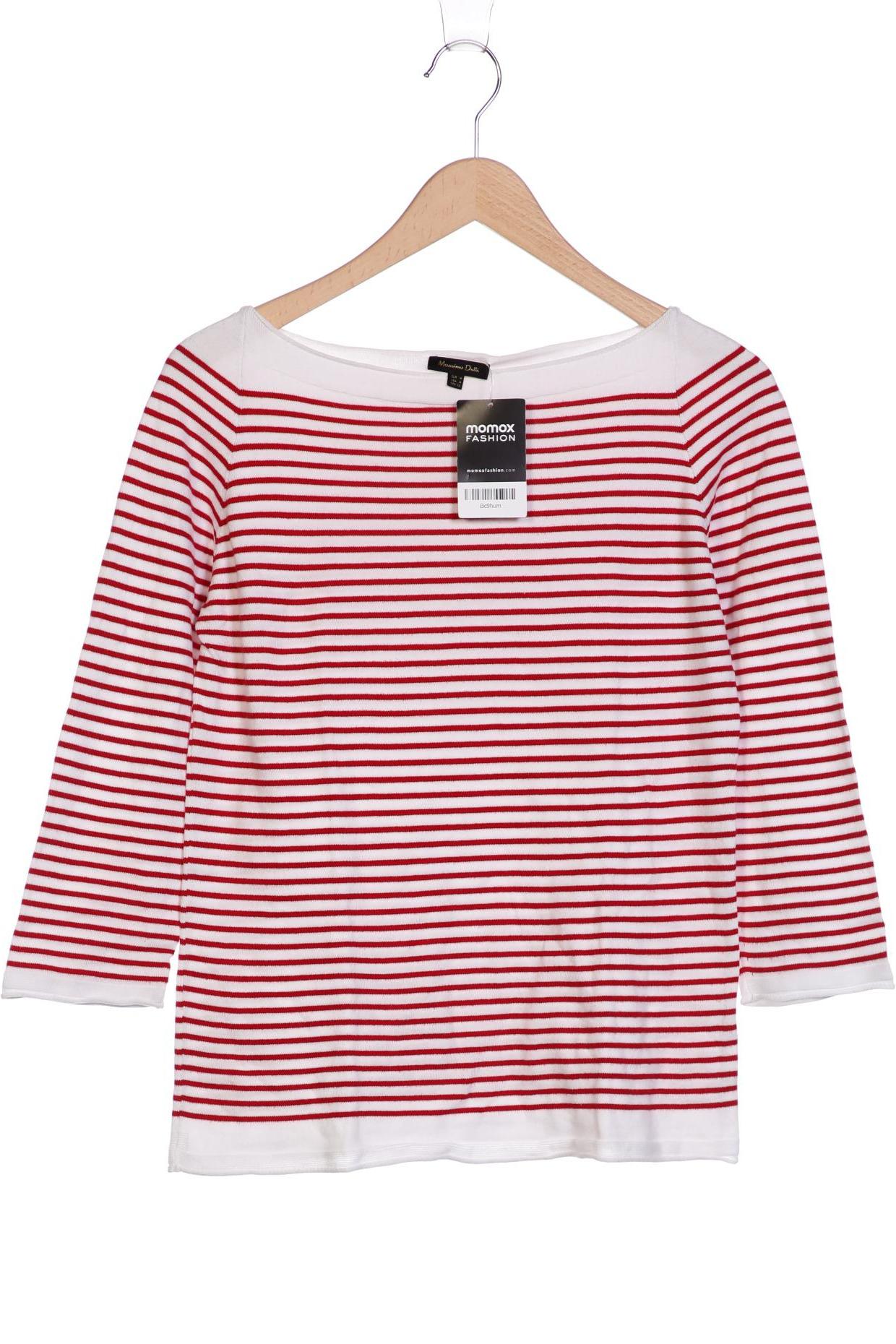 

Massimo Dutti Damen Pullover, weiß, Gr. 38