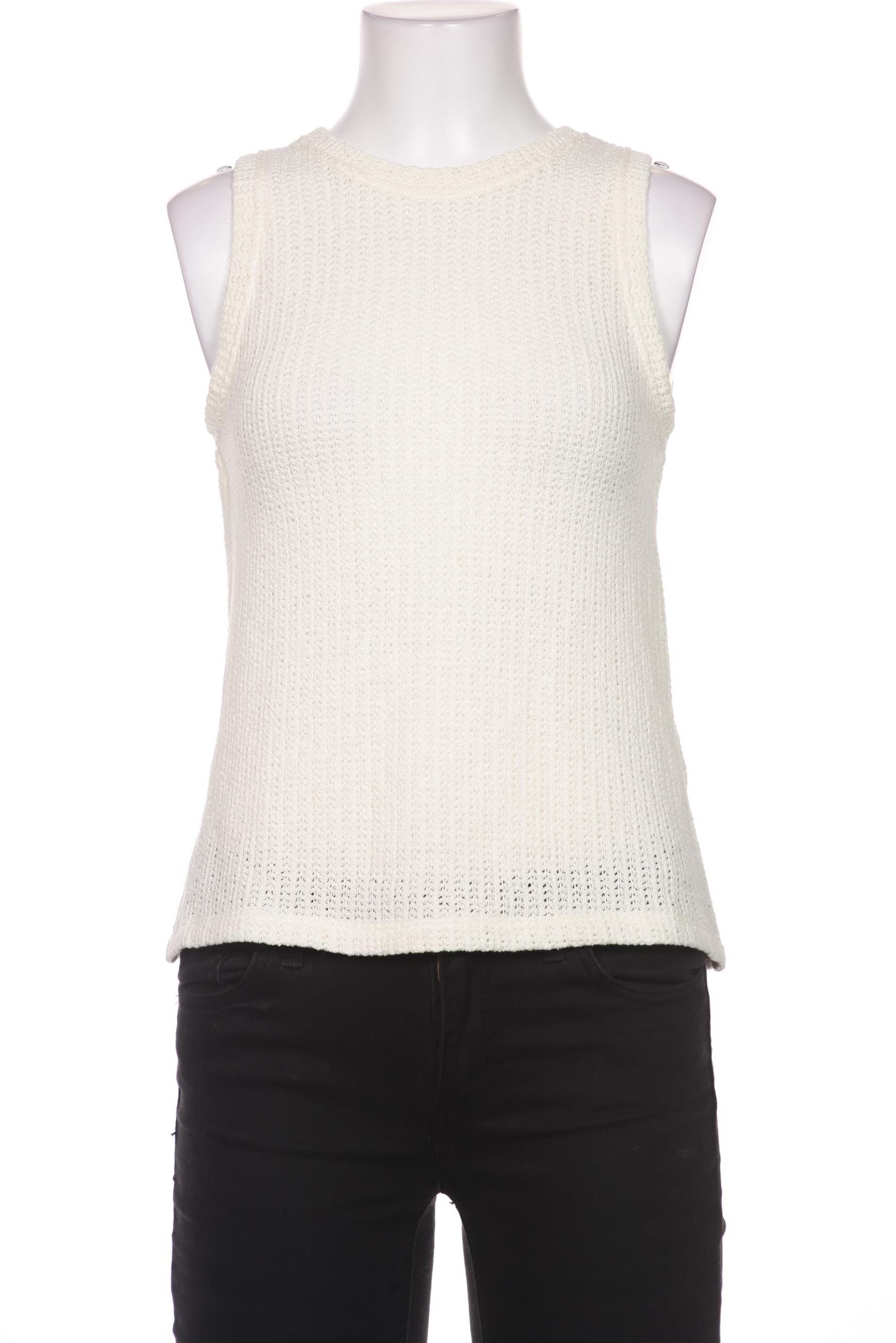 

Massimo Dutti Damen Top, weiß, Gr. 36