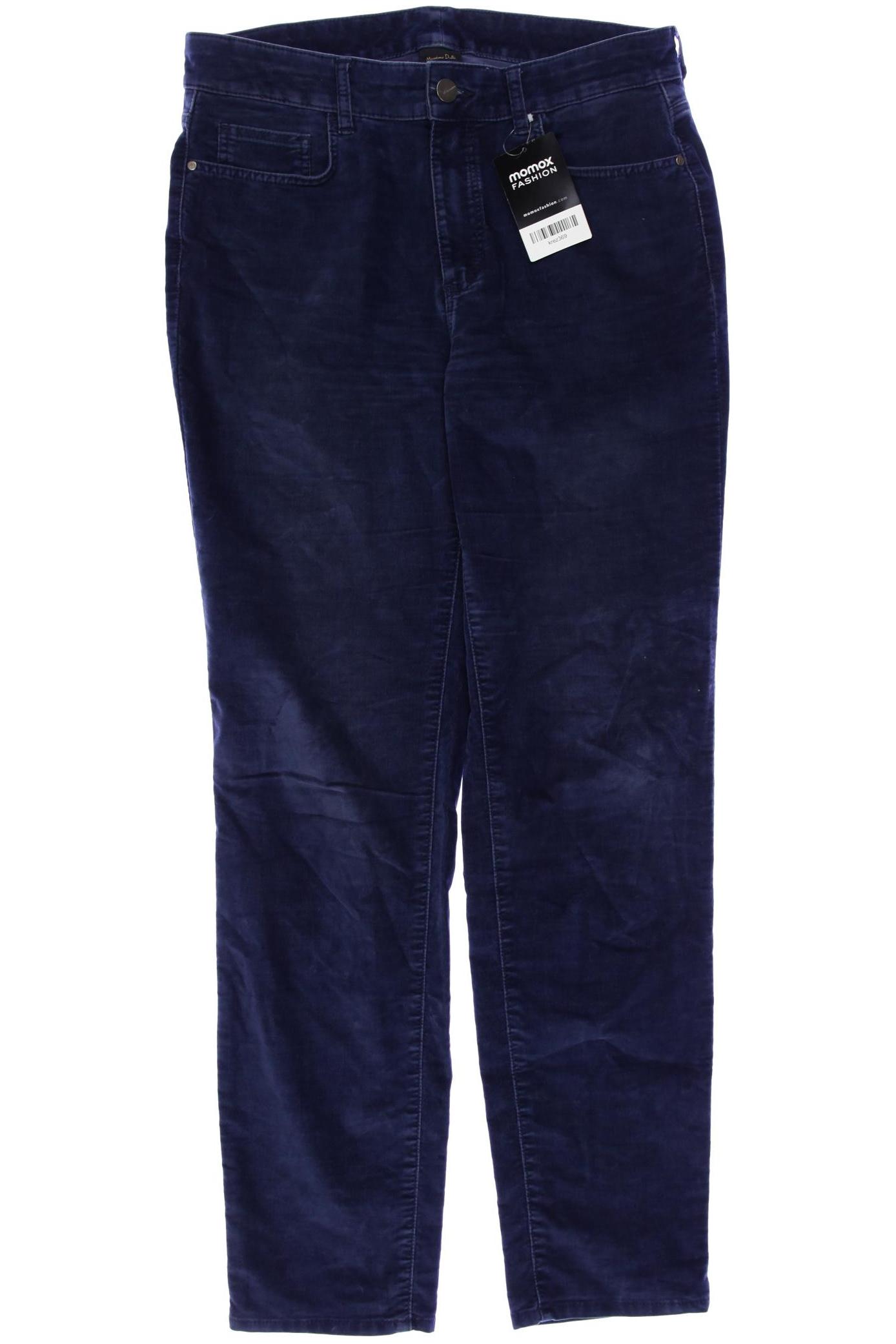 

Massimo Dutti Damen Stoffhose, marineblau, Gr. 38