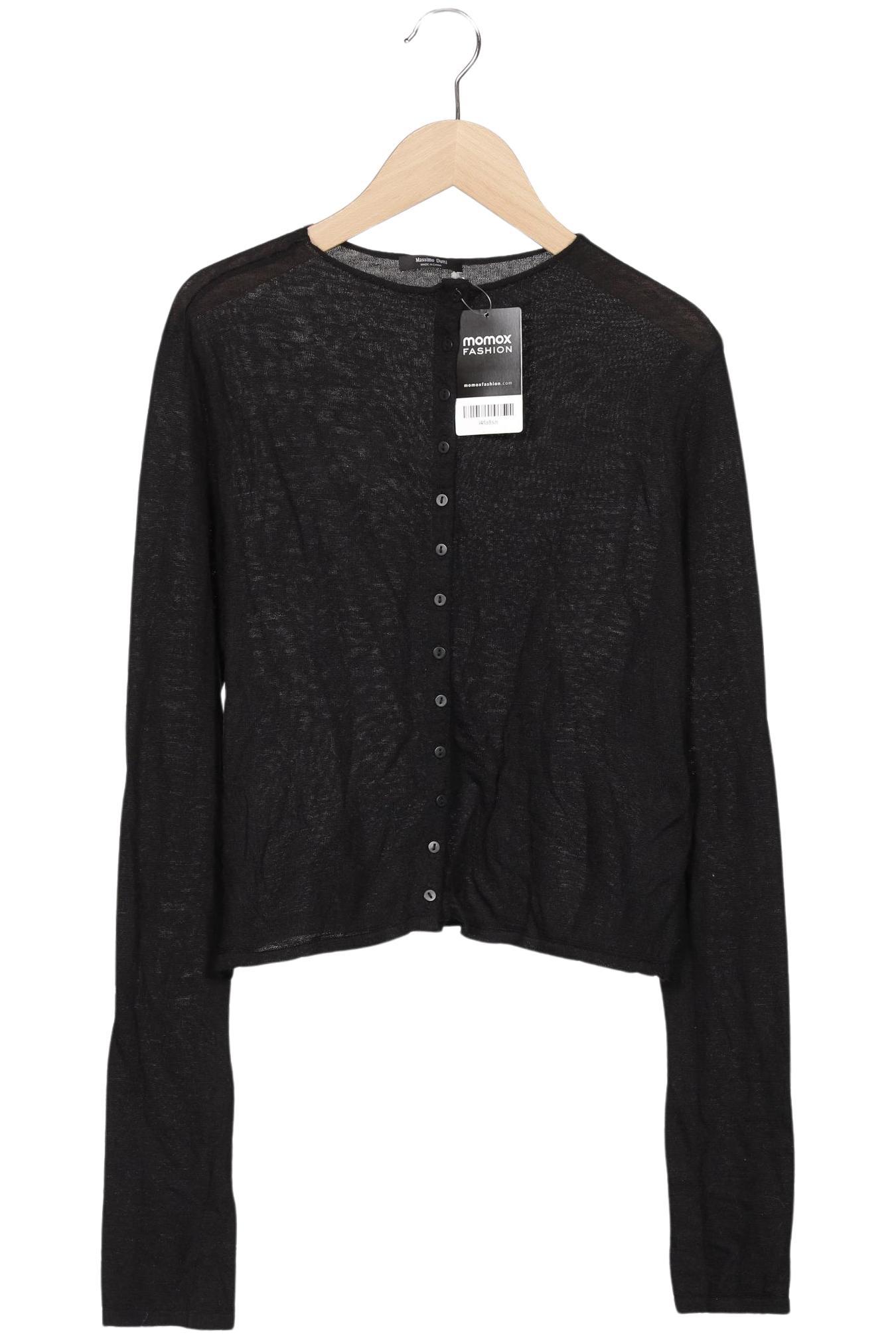 

Massimo Dutti Damen Strickjacke, schwarz, Gr. 38