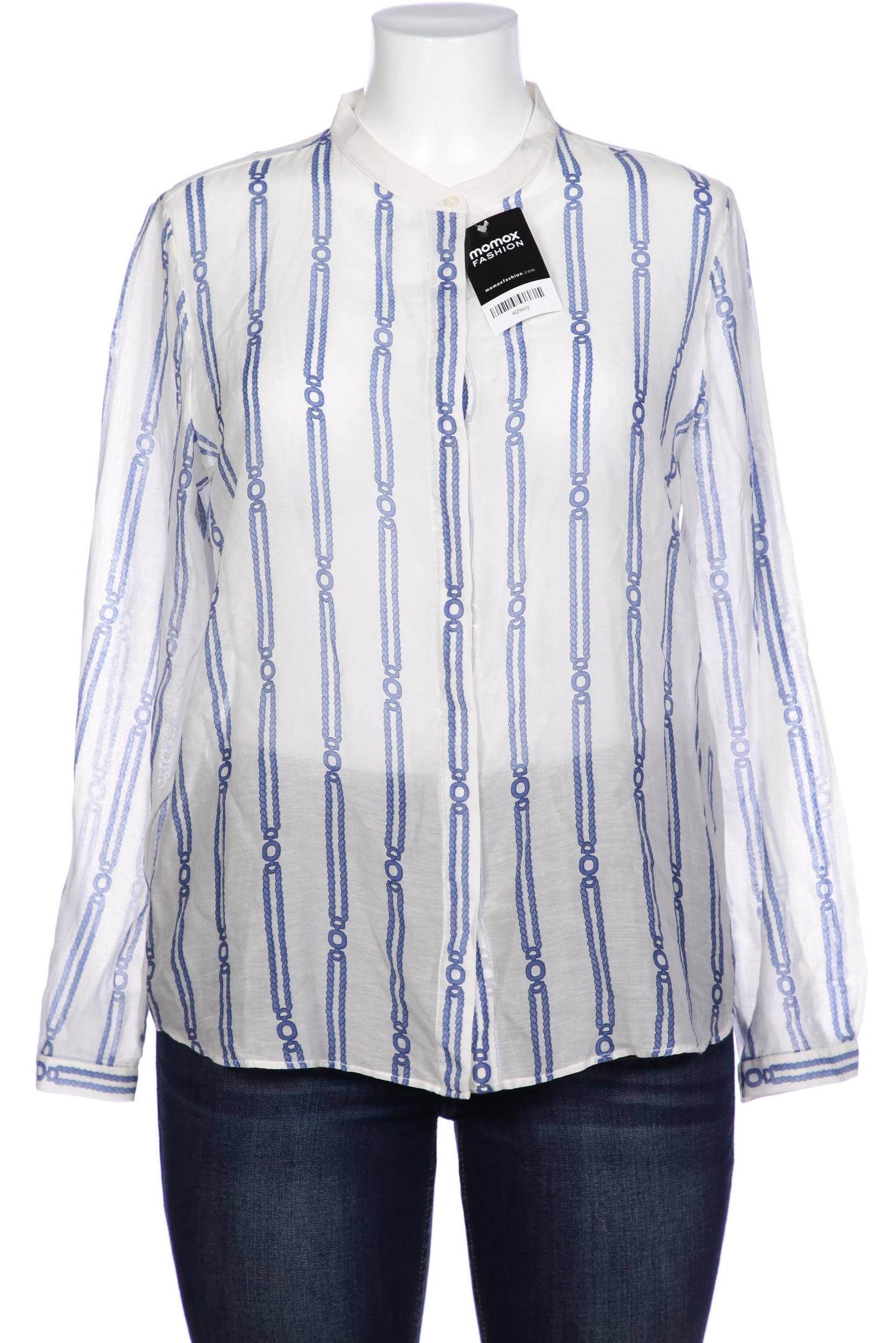 

Massimo Dutti Damen Bluse, weiß, Gr. 46