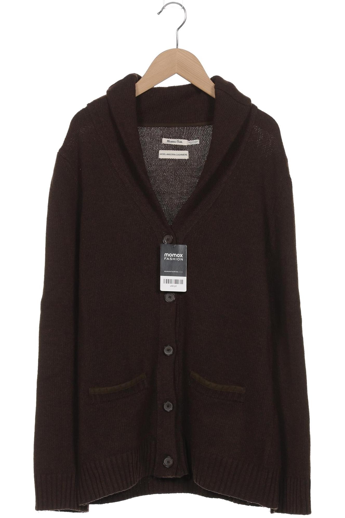 

Massimo Dutti Damen Strickjacke, braun, Gr. 44