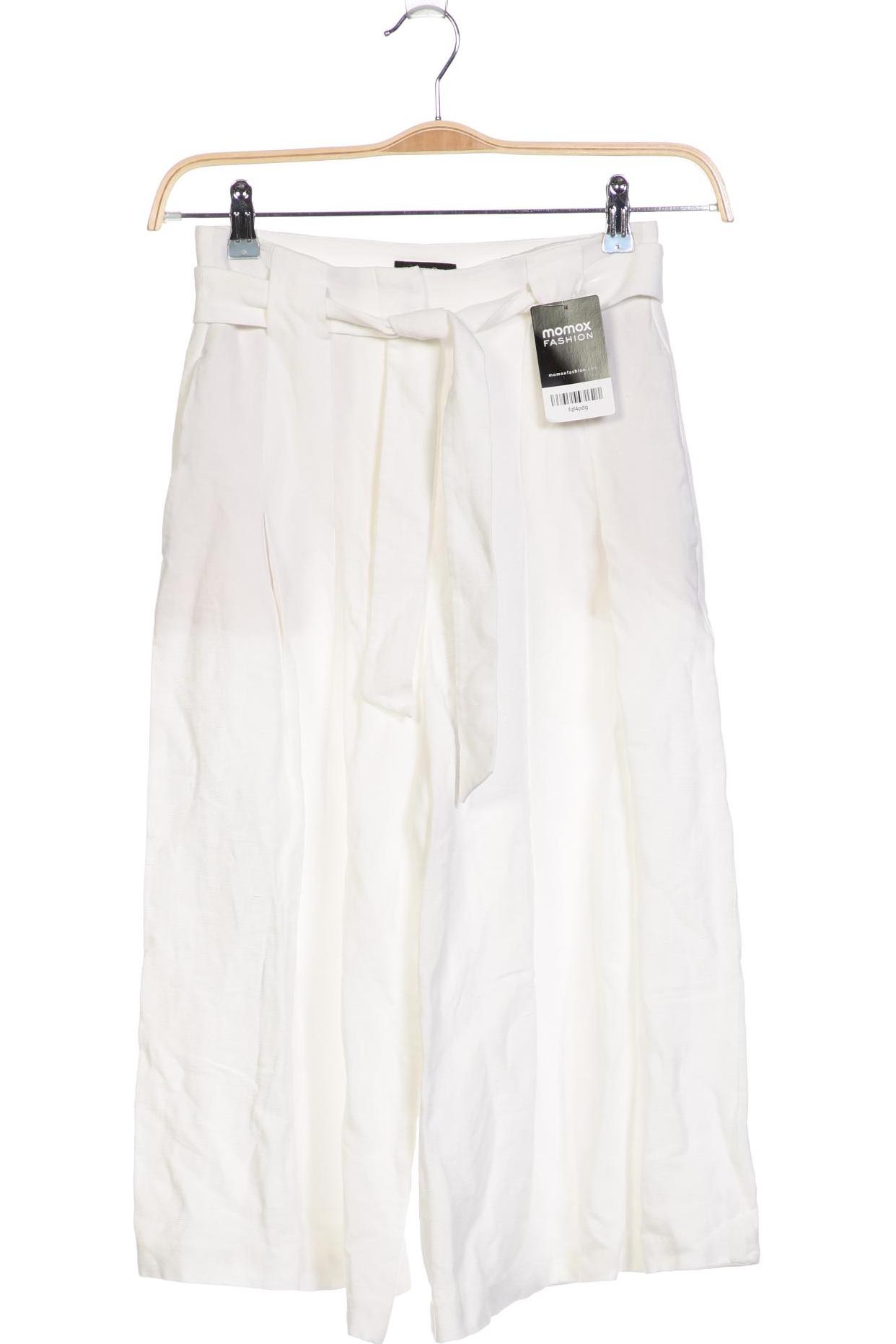 

Massimo Dutti Damen Stoffhose, weiß, Gr. 36