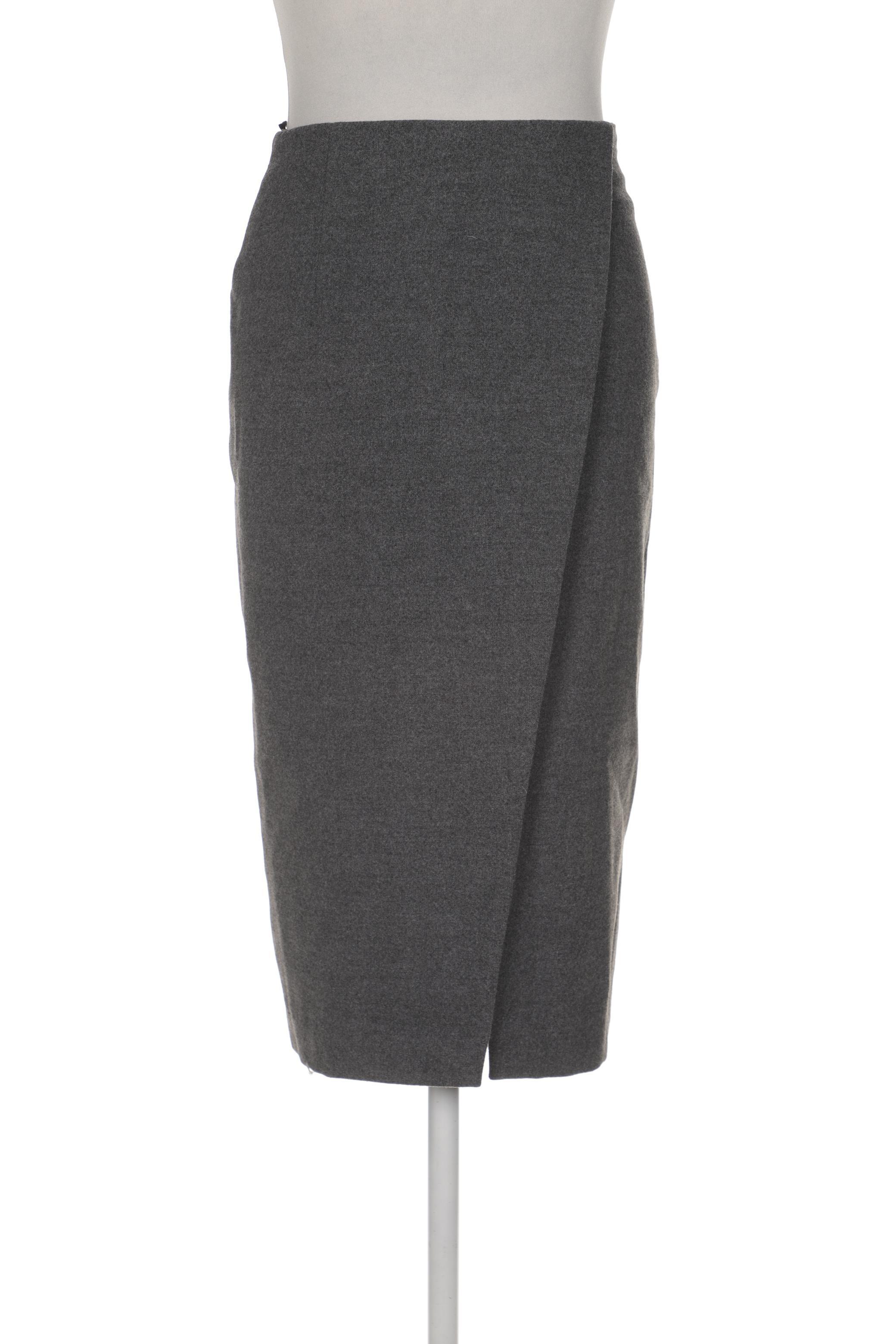 

Massimo Dutti Damen Rock, grau, Gr. 36