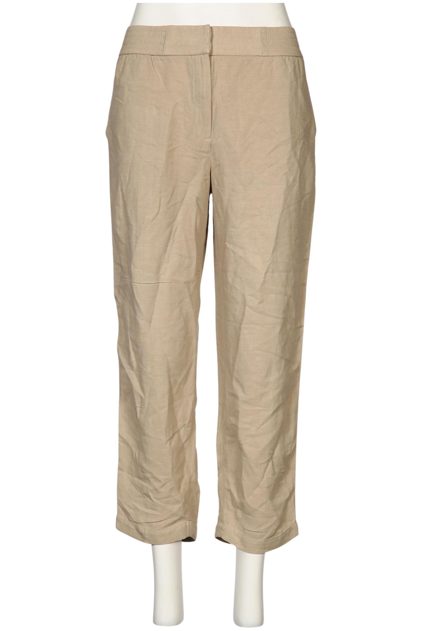 

Massimo Dutti Damen Stoffhose, beige, Gr. 40