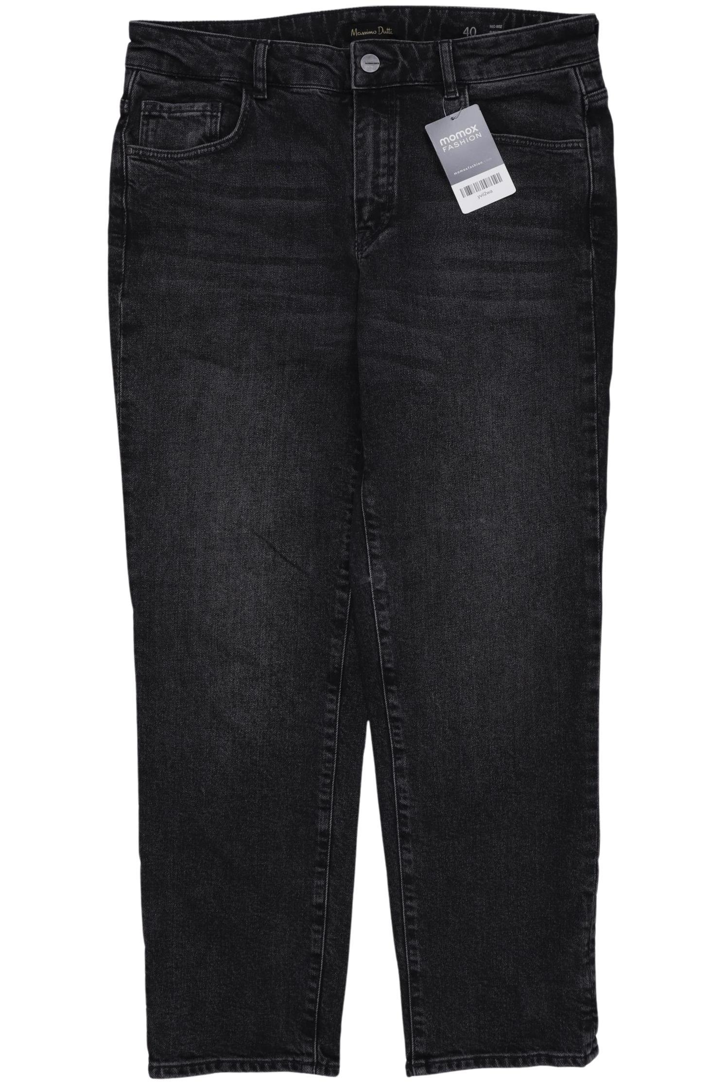 

Massimo Dutti Damen Jeans, grau, Gr. 40