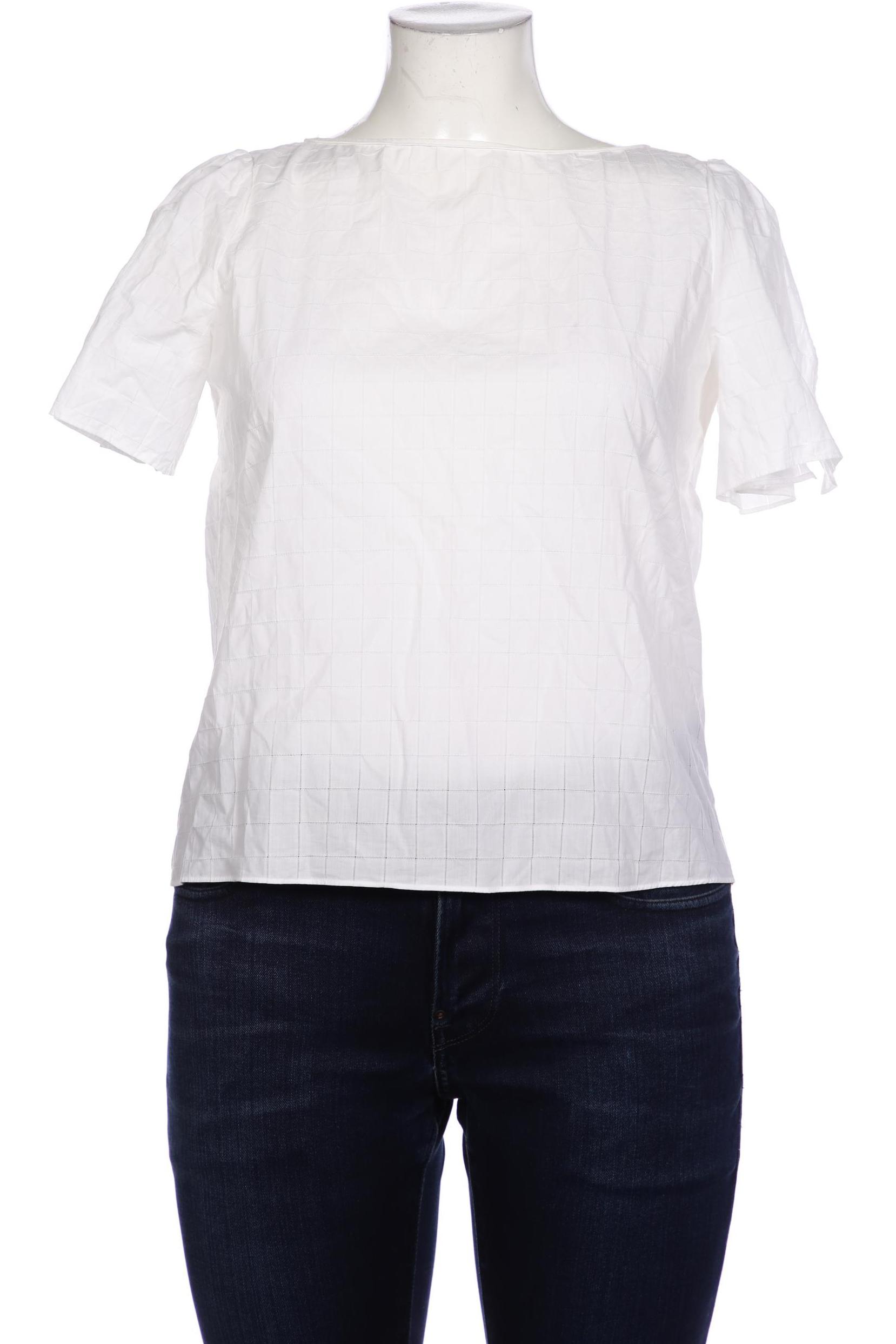 

Massimo Dutti Damen Bluse, weiß, Gr. 42