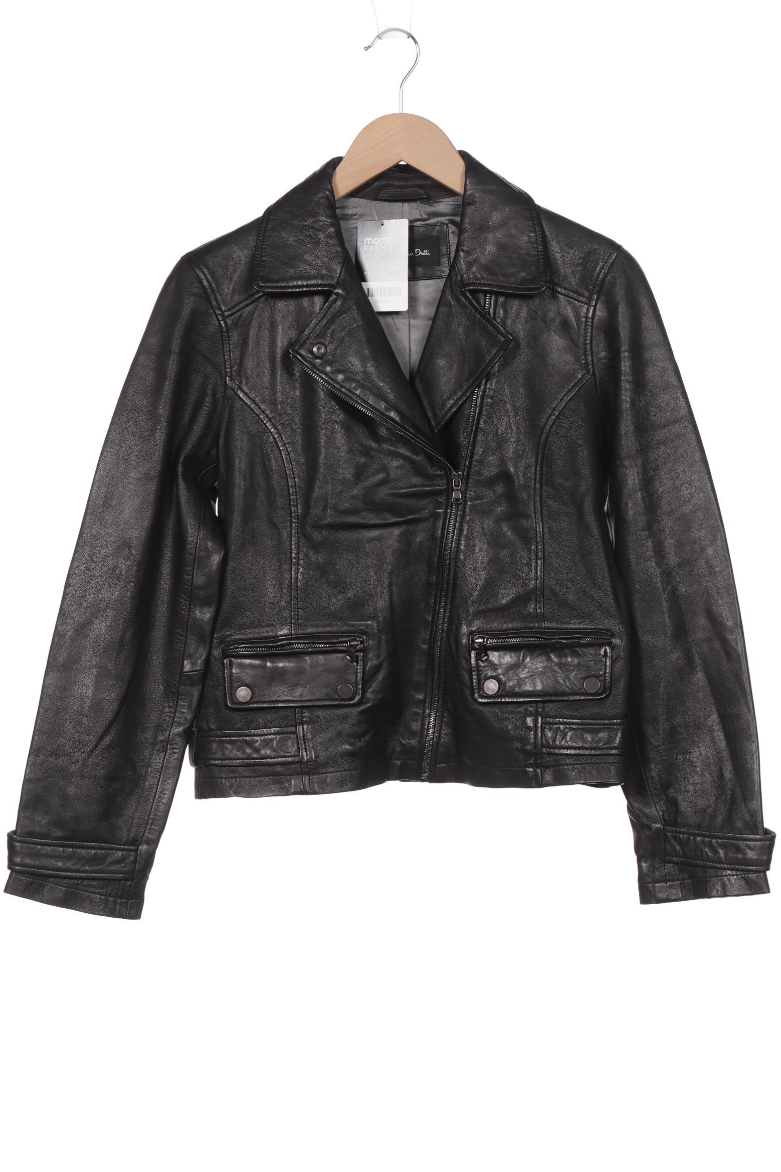 

Massimo Dutti Damen Jacke, schwarz, Gr. 42