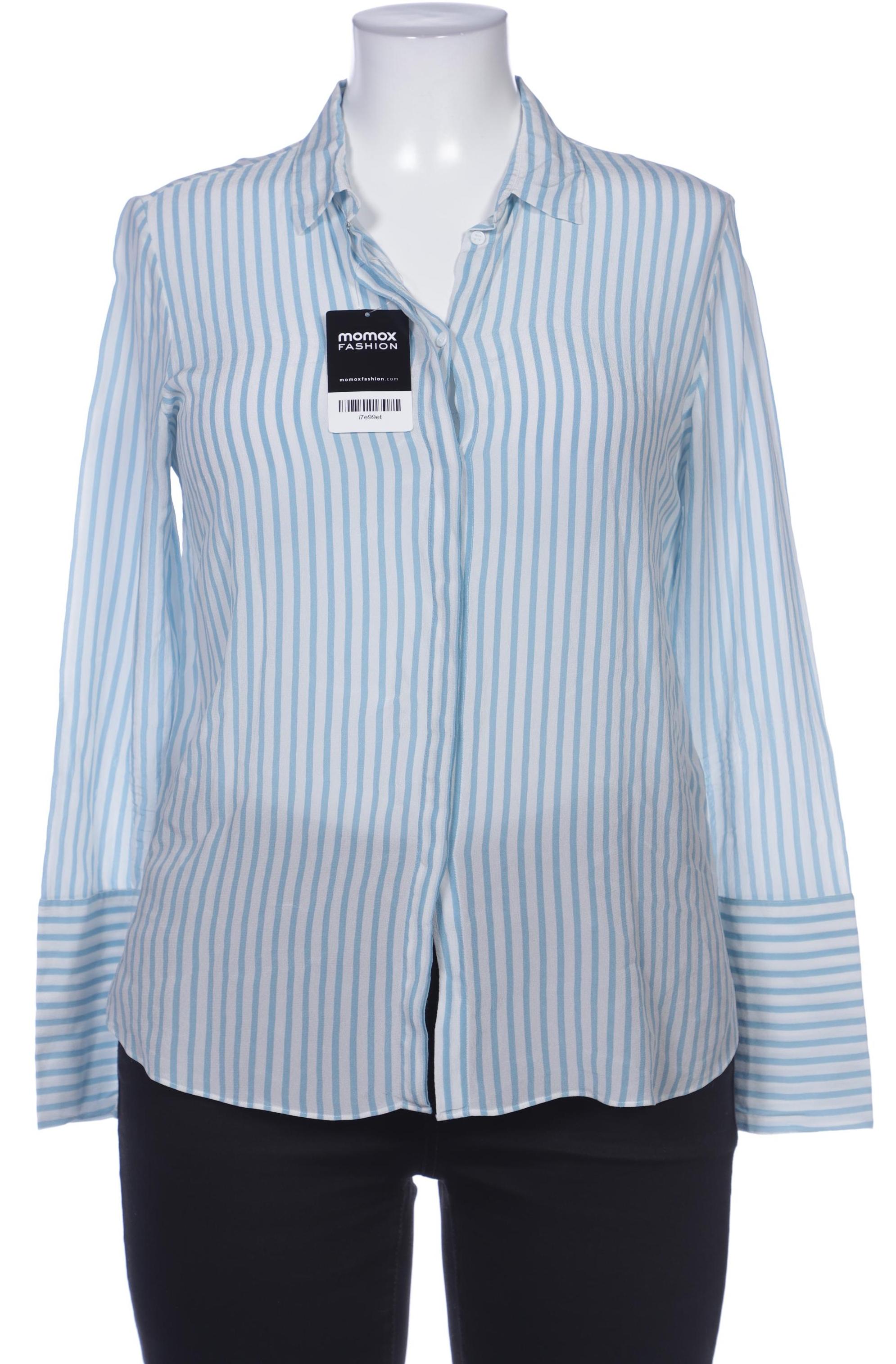 

Massimo Dutti Damen Bluse, hellblau, Gr. 42