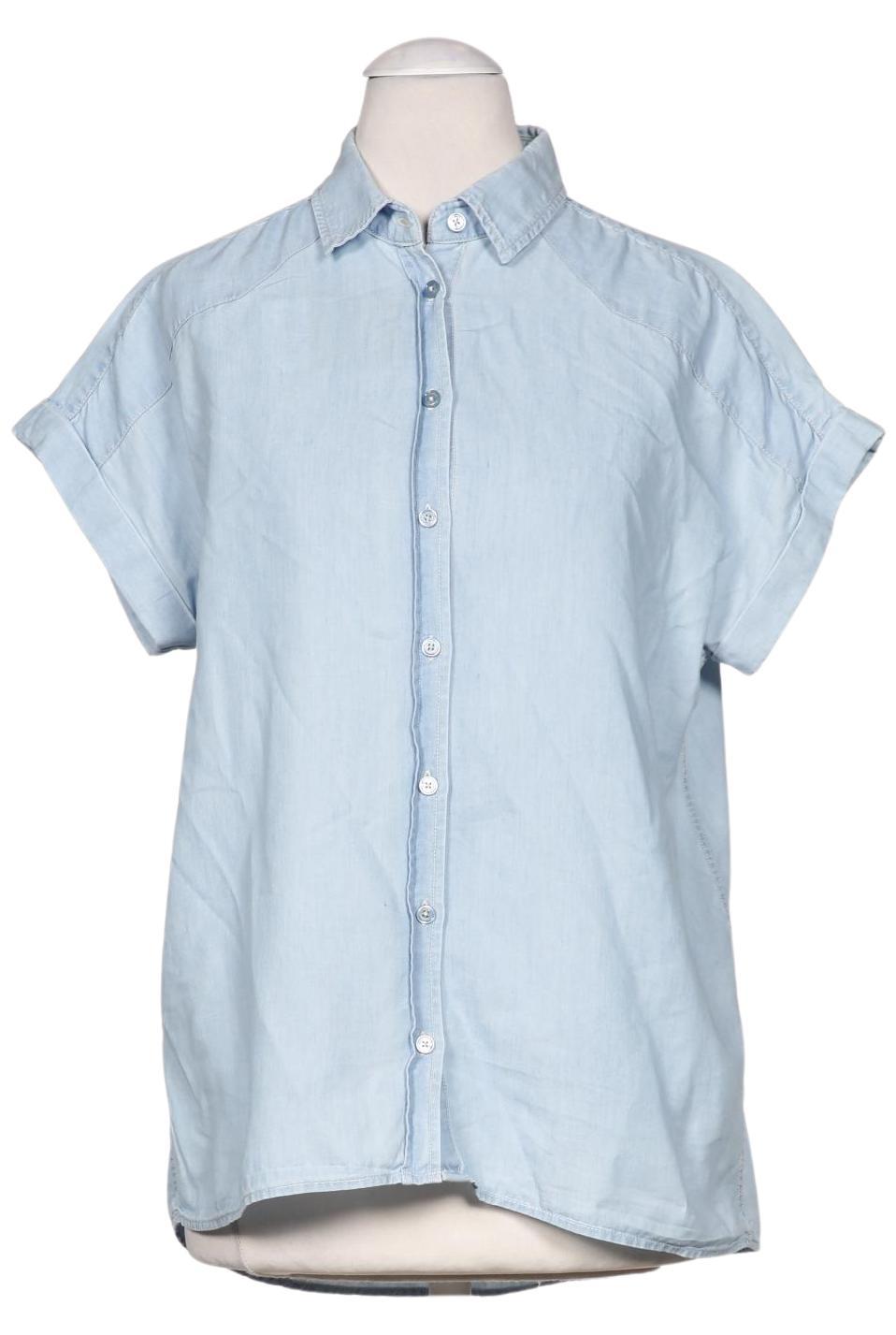 

Massimo Dutti Damen Bluse, hellblau, Gr. 38