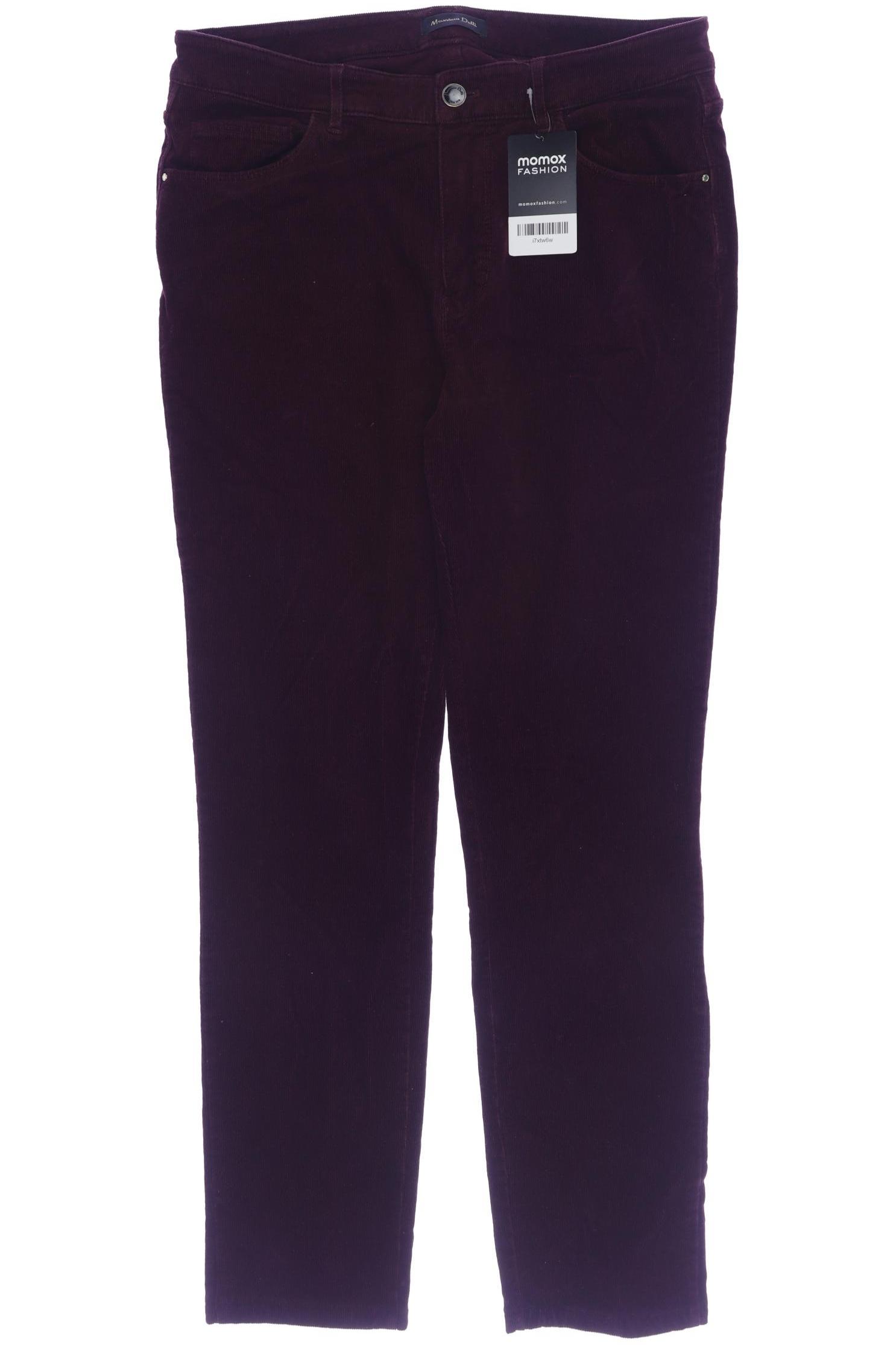 

Massimo Dutti Damen Stoffhose, bordeaux, Gr. 40