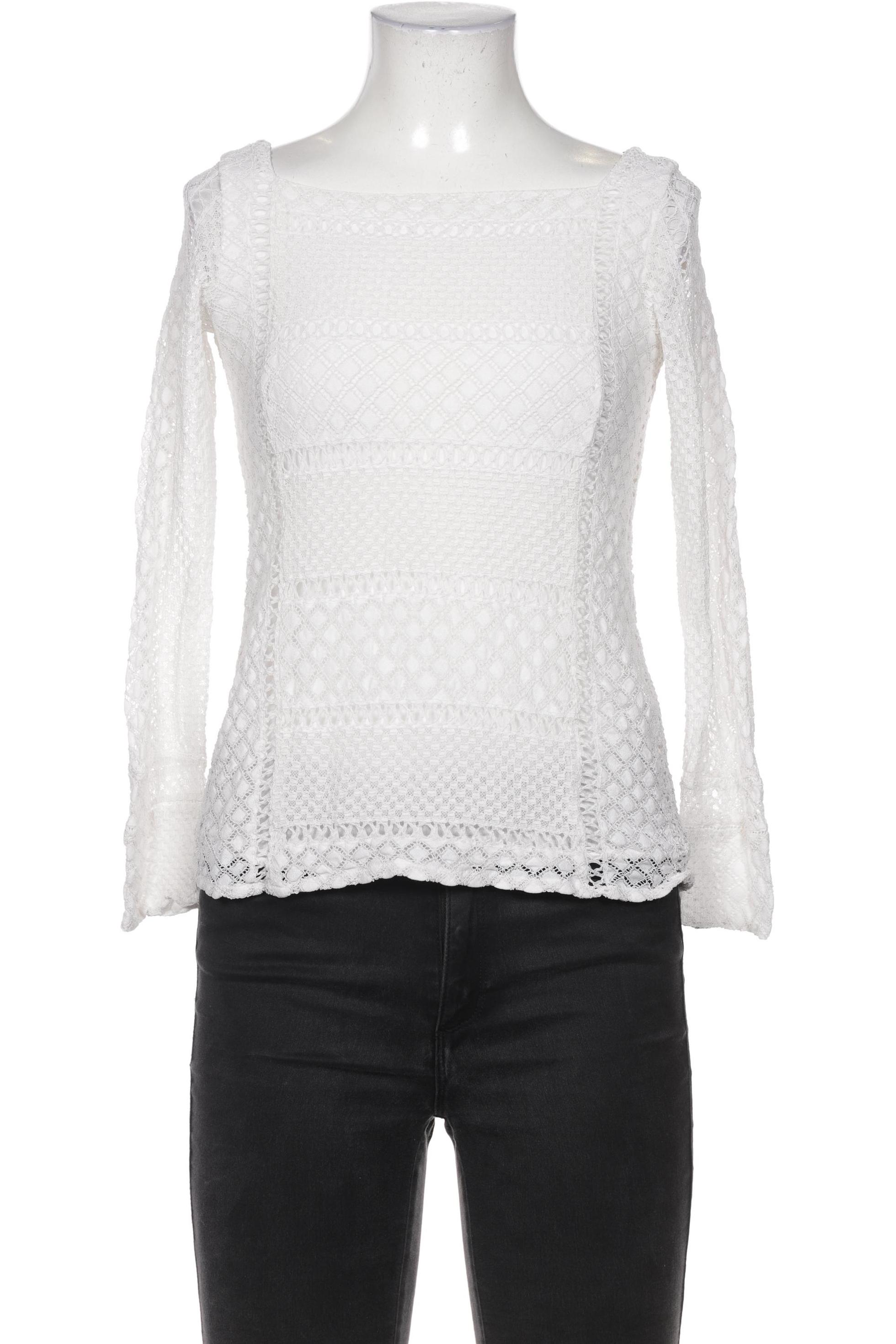 

Massimo Dutti Damen Bluse, weiß, Gr. 34