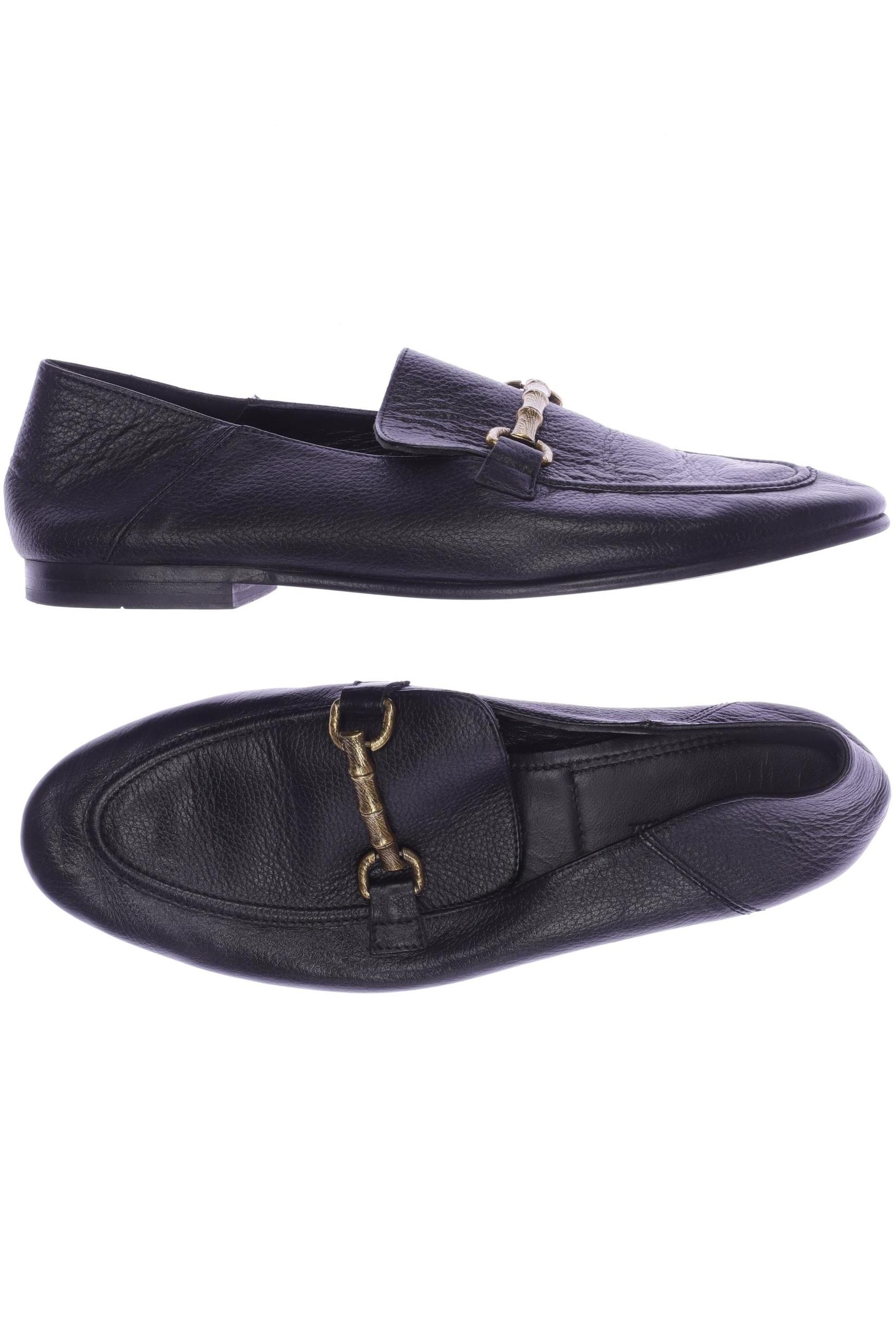 

Massimo Dutti Damen Halbschuh, schwarz, Gr. 38