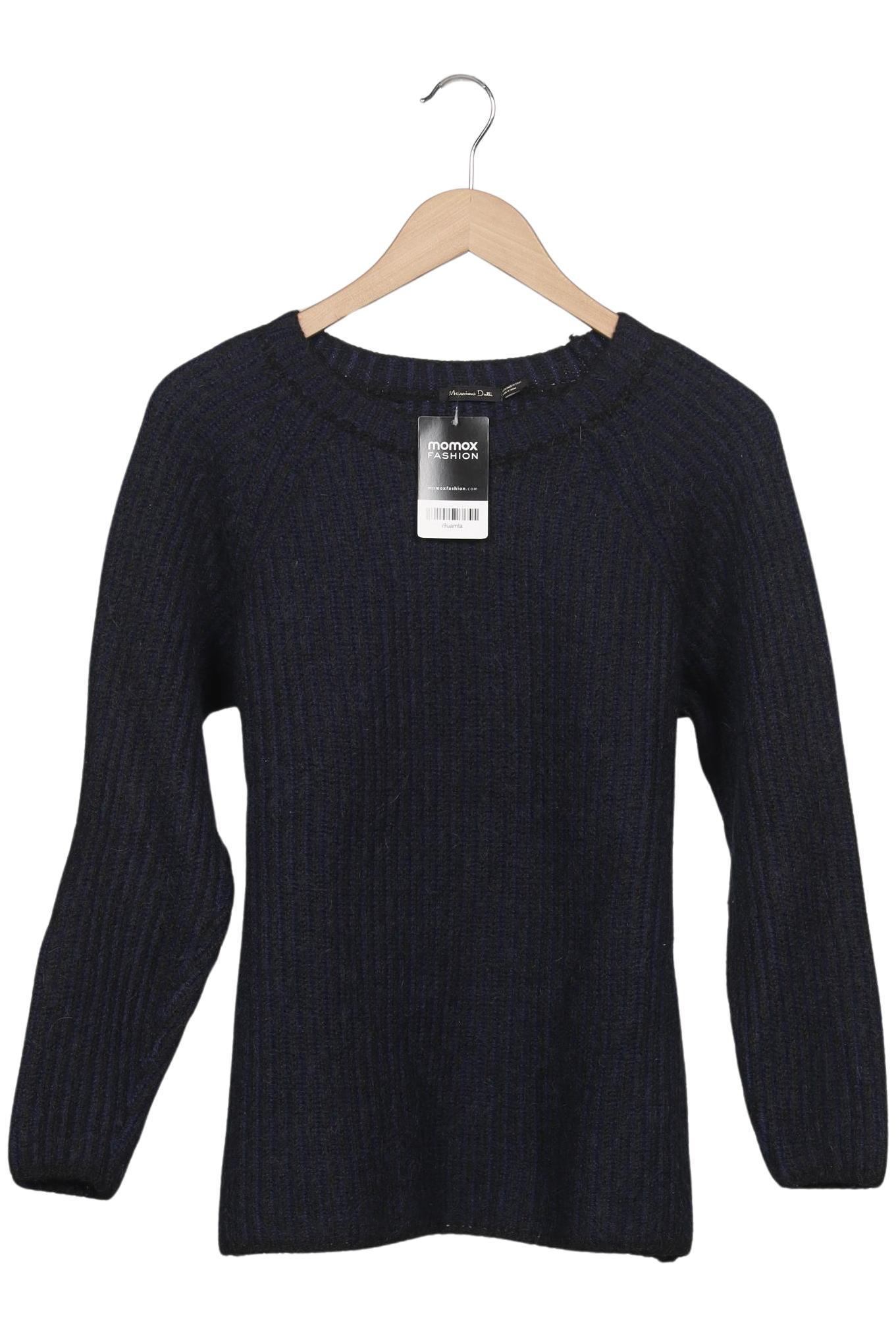 

Massimo Dutti Damen Pullover, marineblau, Gr. 42