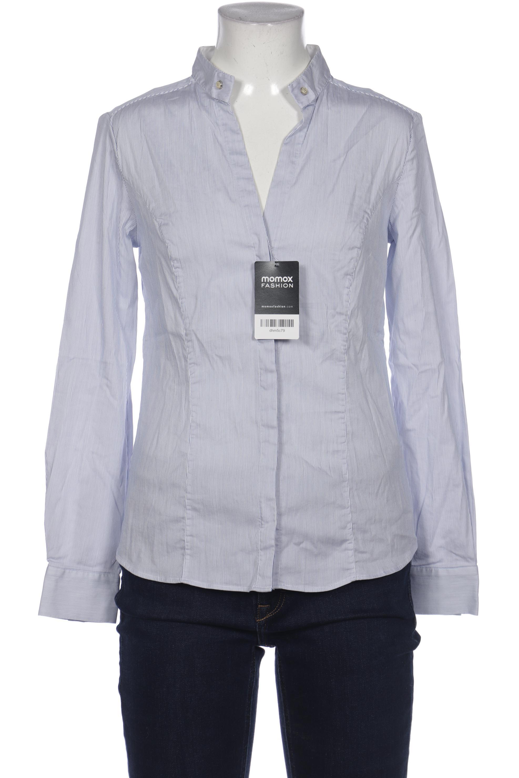 

Massimo Dutti Damen Bluse, blau, Gr. 38