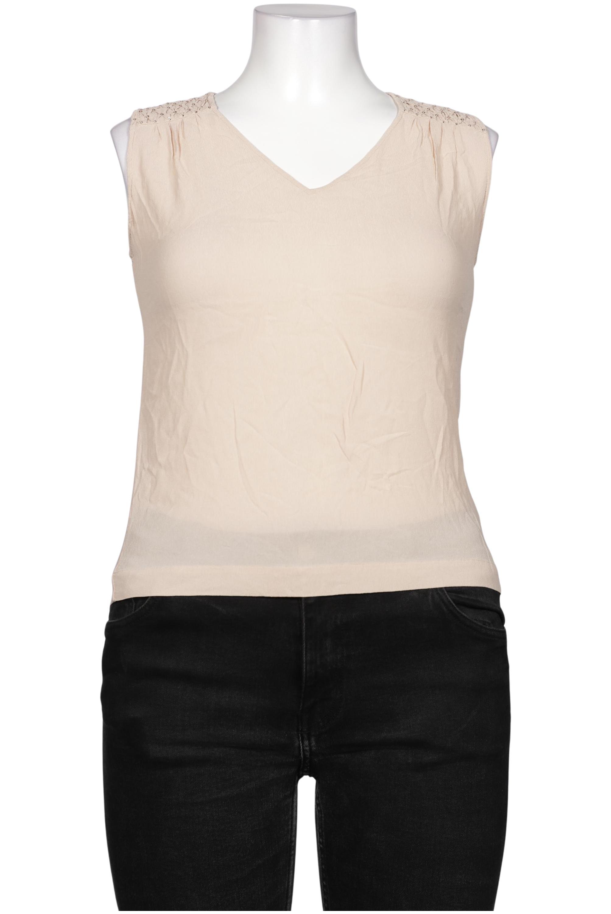 

Massimo Dutti Damen Bluse, beige, Gr. 38