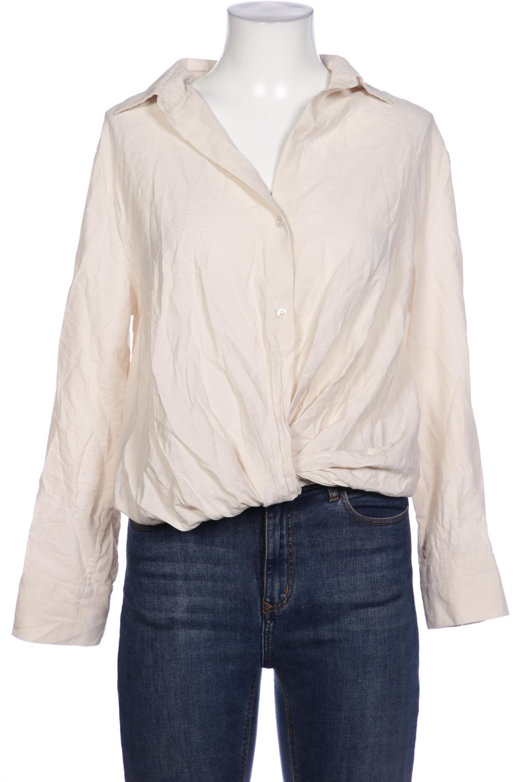

Massimo Dutti Damen Bluse, cremeweiß