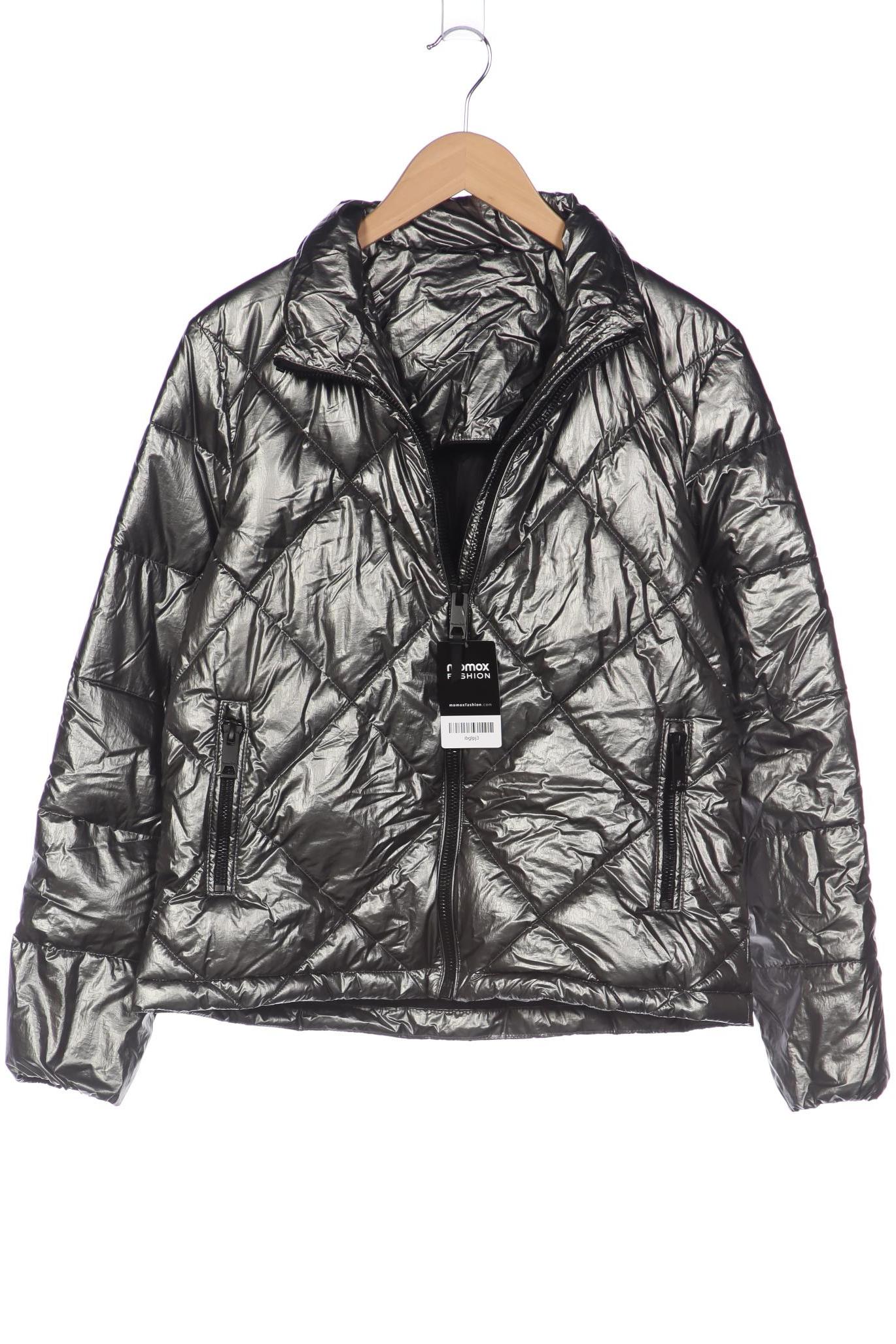 

Massimo Dutti Damen Jacke, silber, Gr. 36