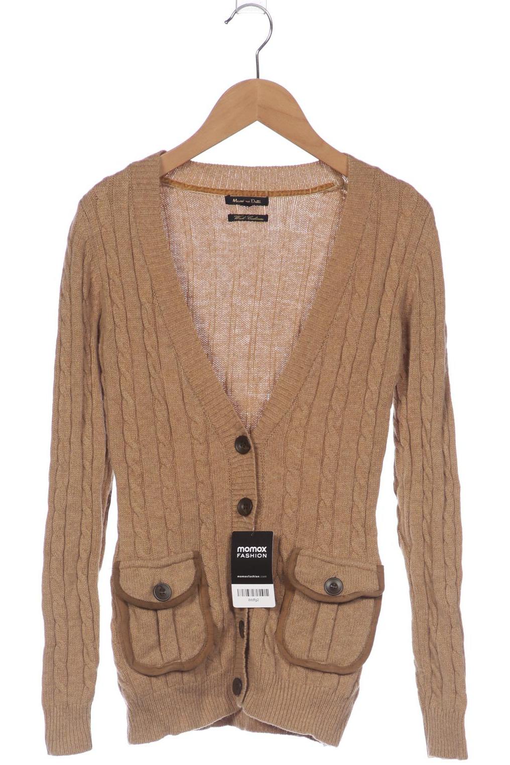 

Massimo Dutti Damen Strickjacke, beige, Gr. 36
