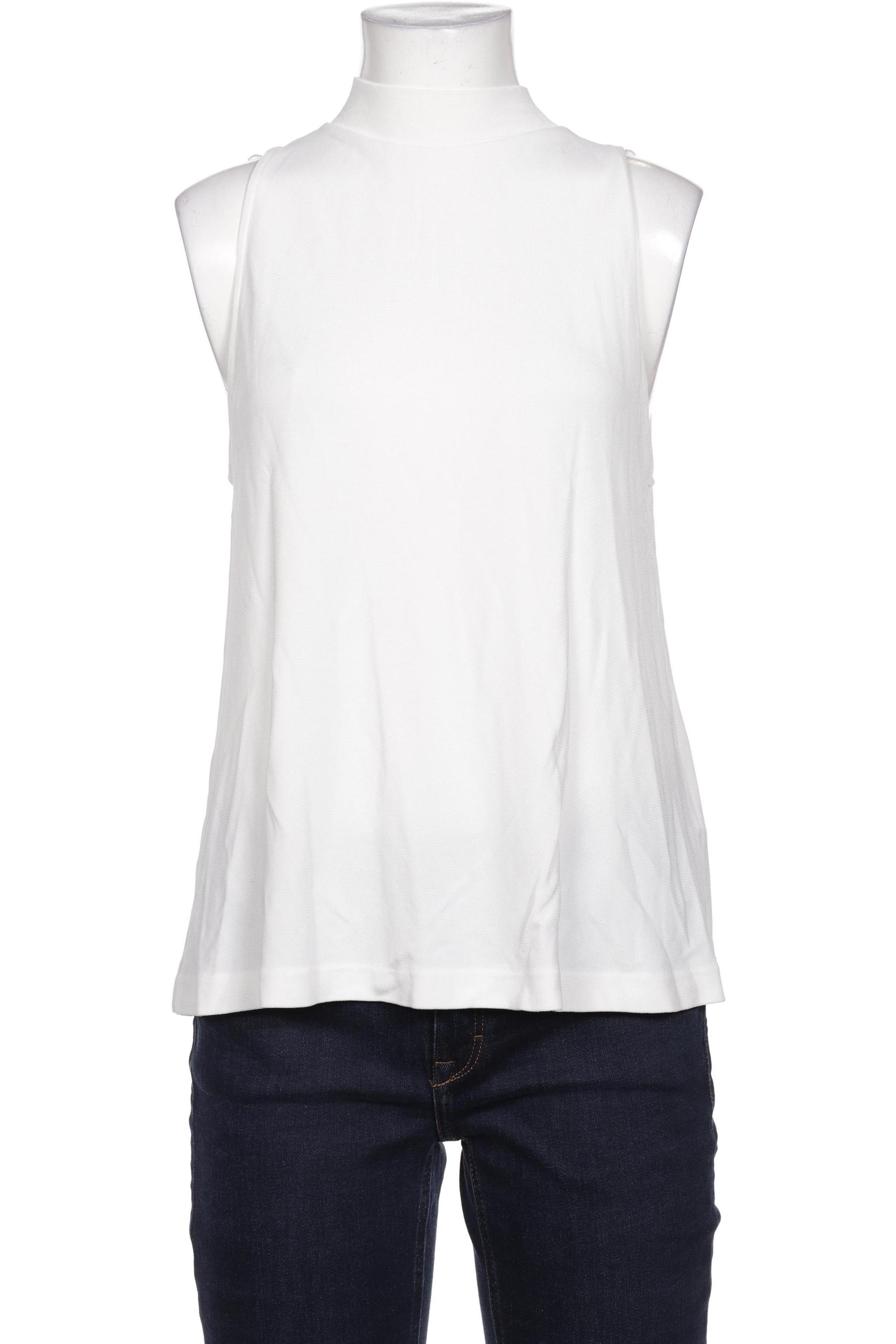 

Massimo Dutti Damen Bluse, weiß, Gr. 38