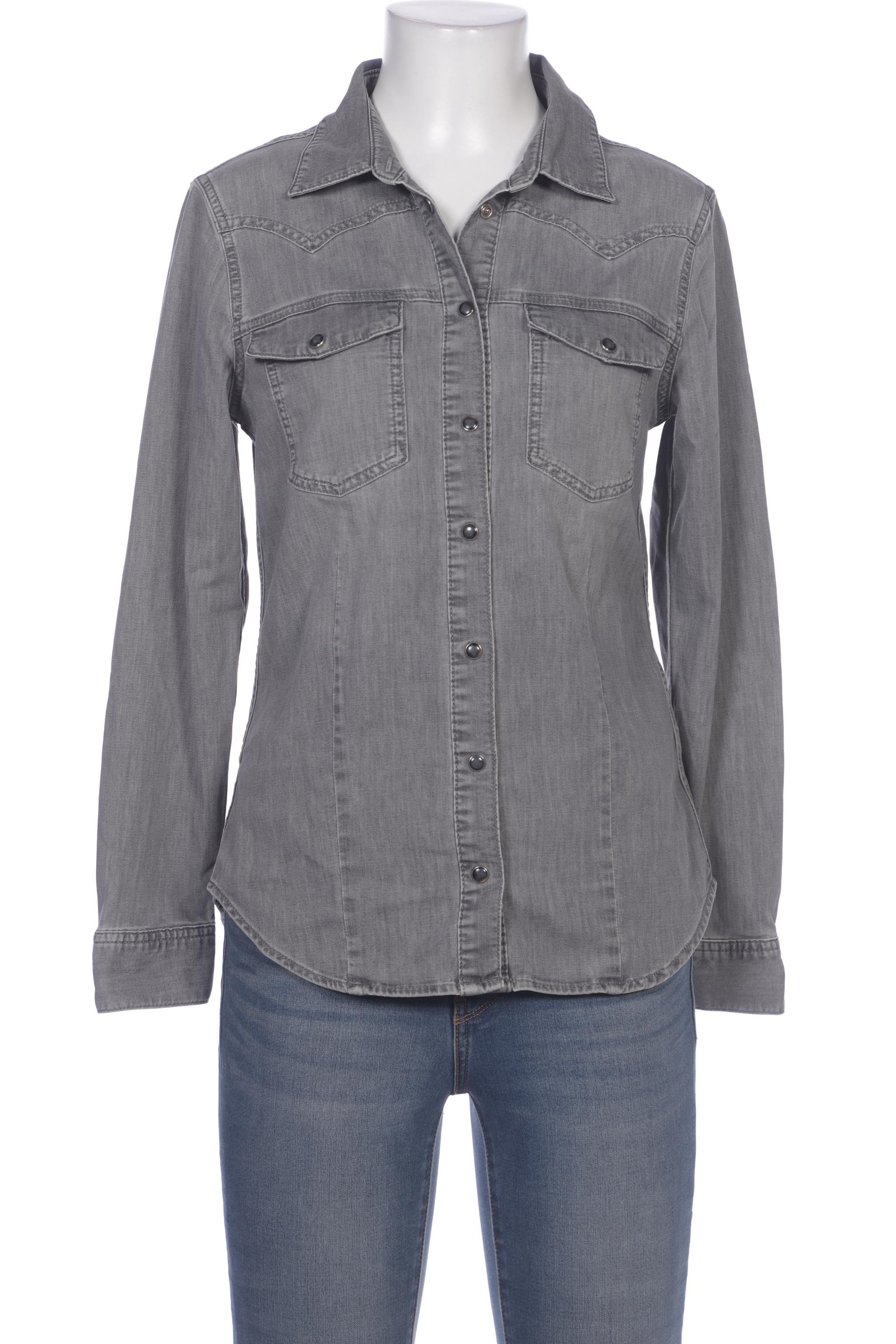 

Massimo Dutti Damen Bluse, grau, Gr. 38