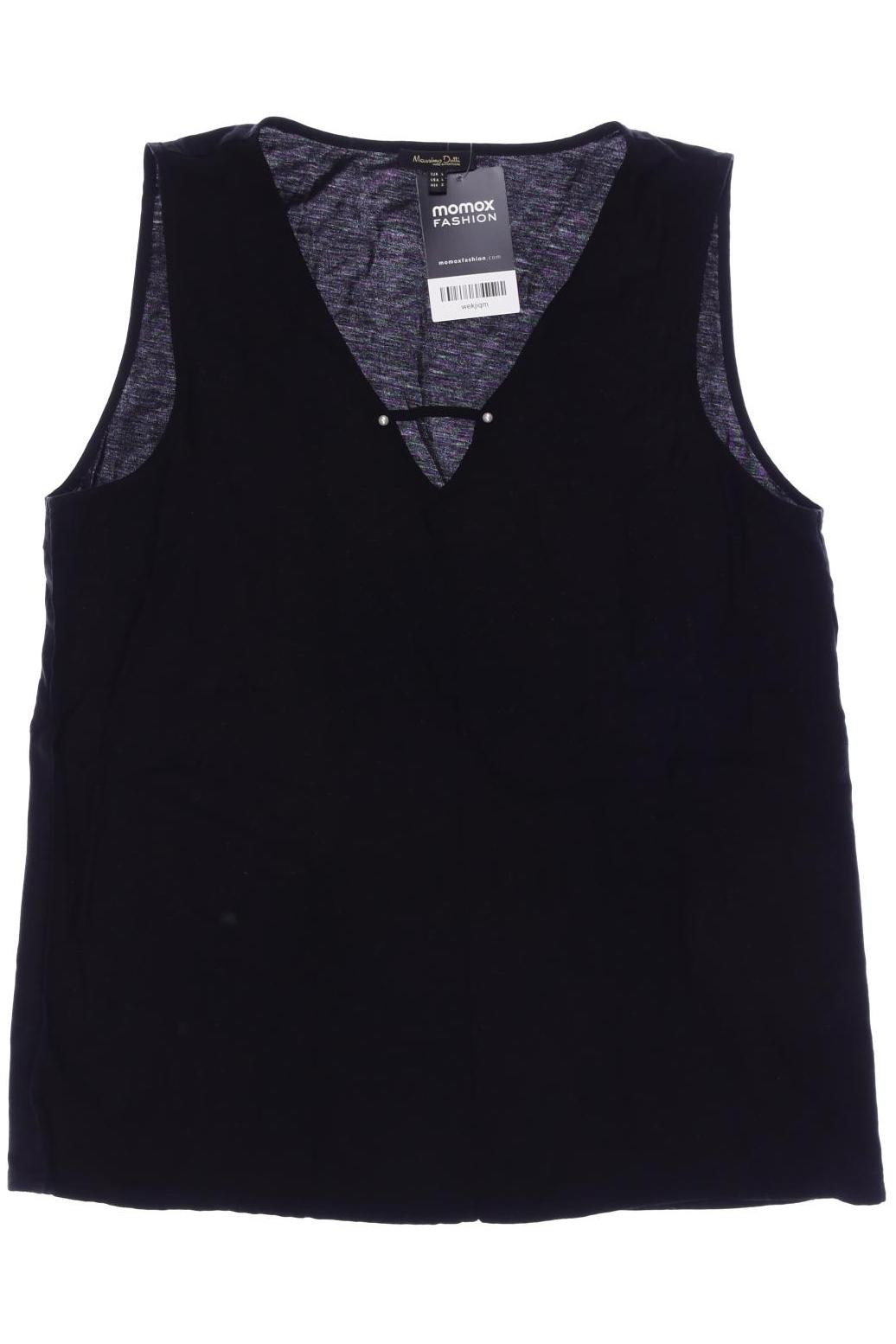 

Massimo Dutti Damen Top, schwarz