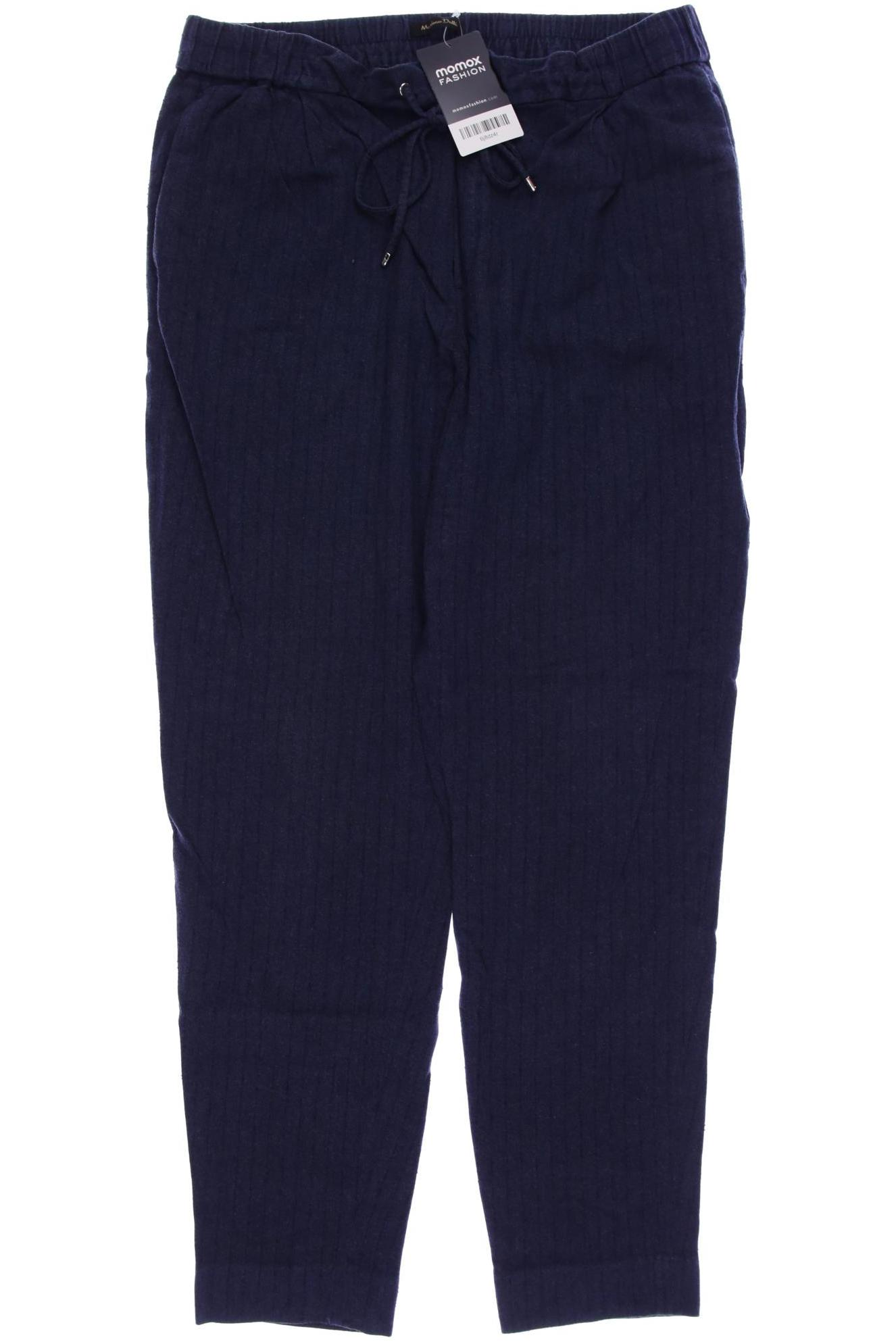 

Massimo Dutti Damen Stoffhose, marineblau