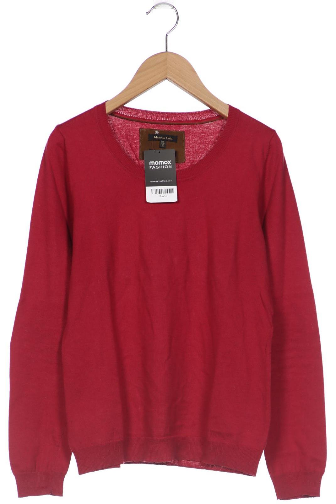 

Massimo Dutti Damen Pullover, bordeaux, Gr. 32