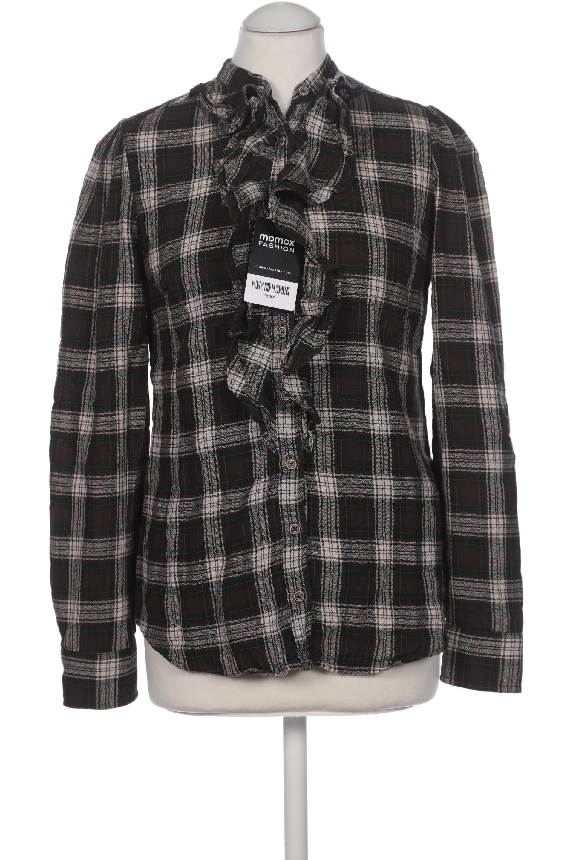 

Massimo Dutti Damen Bluse, grau, Gr. 38