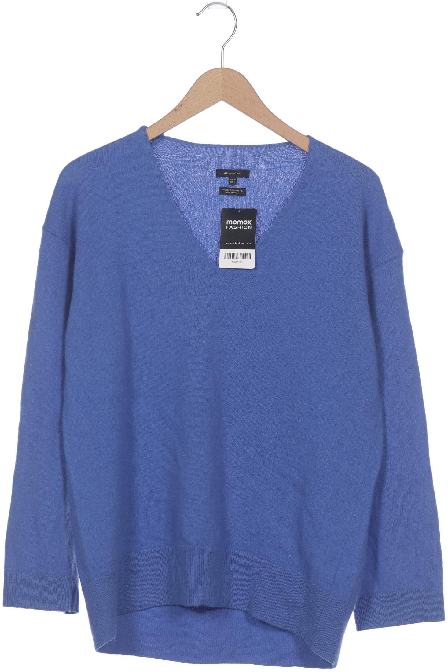 

Massimo Dutti Damen Pullover, blau, Gr. 38