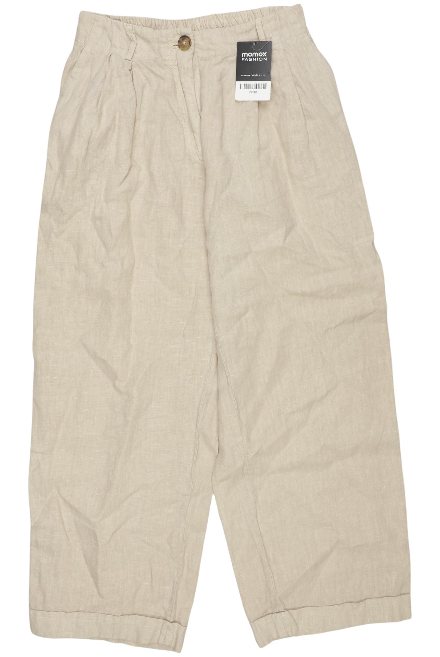 

Massimo Dutti Damen Stoffhose, beige, Gr. 36