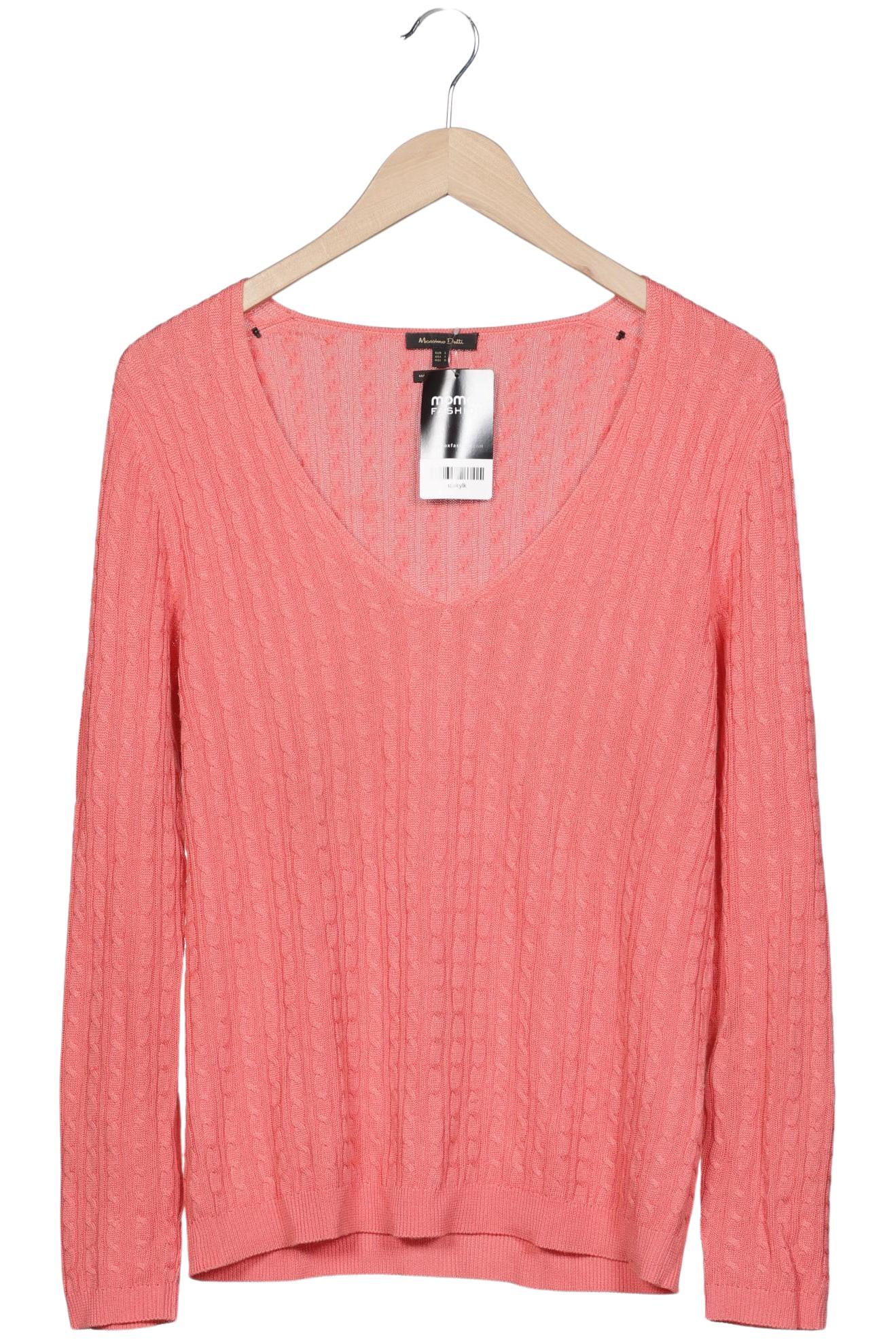

Massimo Dutti Damen Pullover, pink, Gr. 42