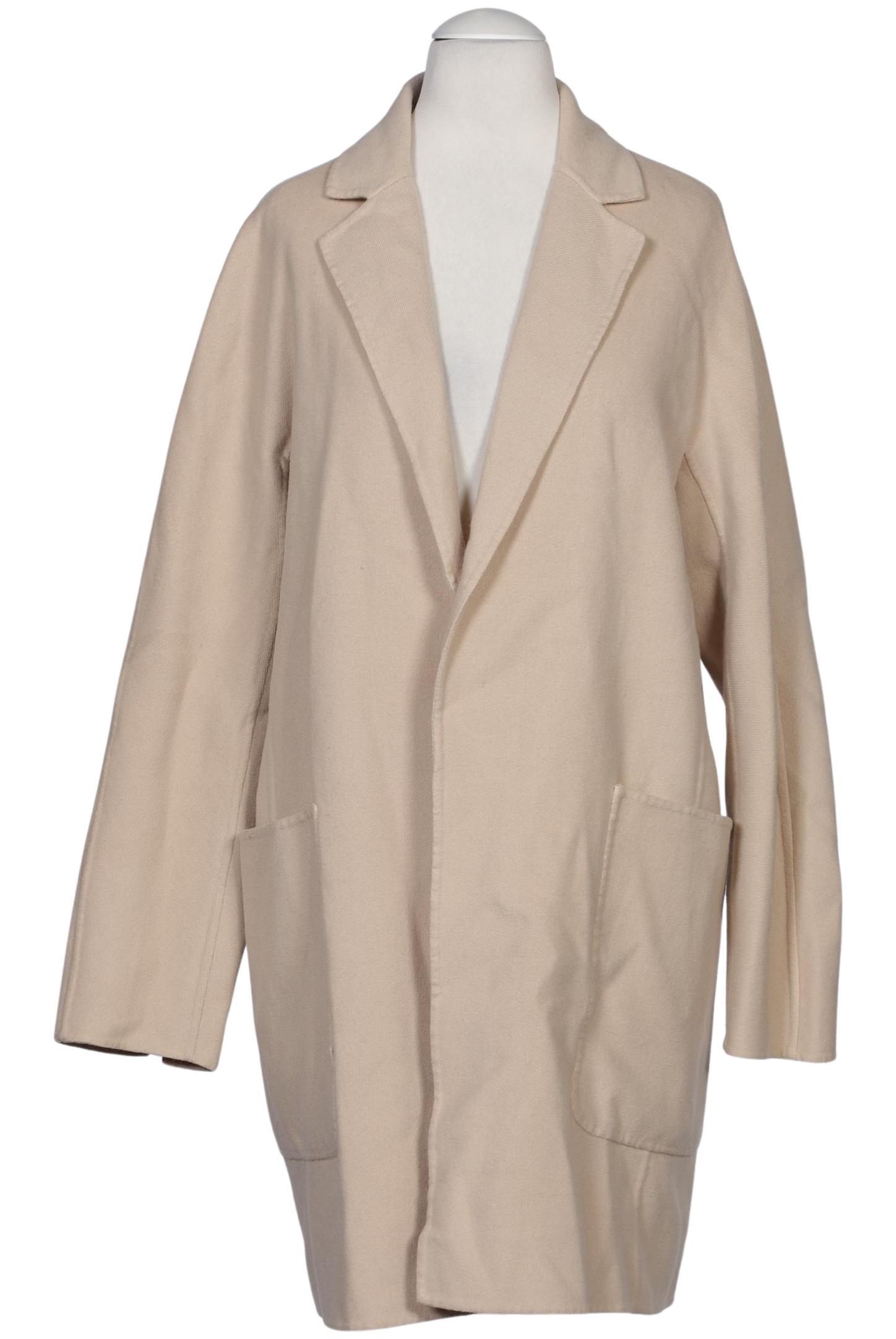 

Massimo Dutti Damen Mantel, beige, Gr. 34