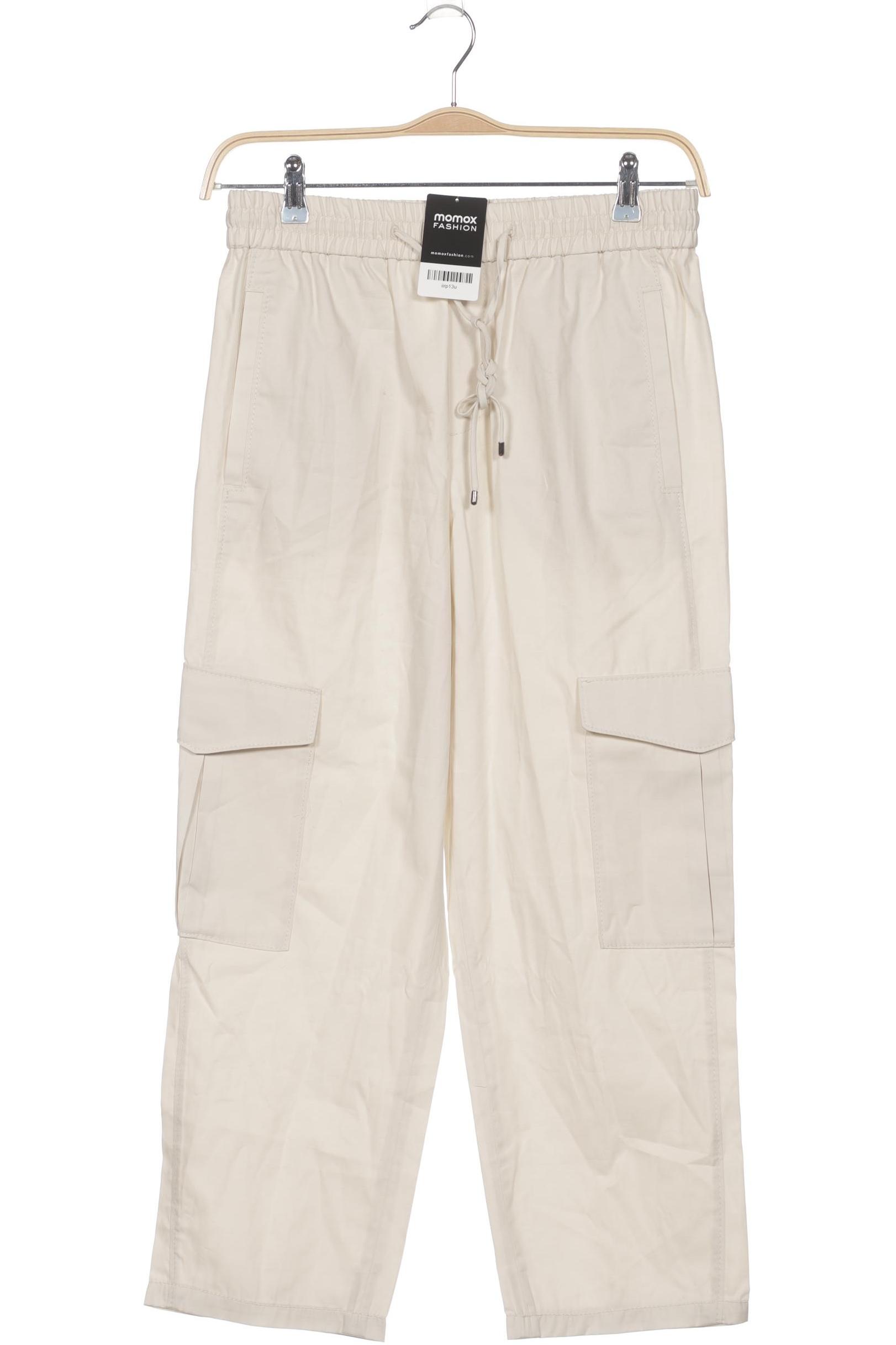 

Massimo Dutti Damen Stoffhose, cremeweiß, Gr. 40