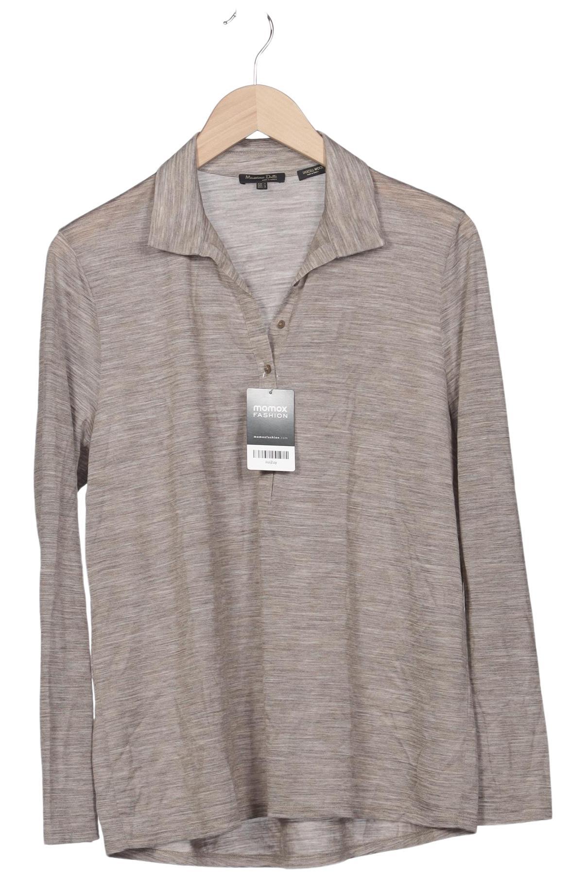 

Massimo Dutti Damen Poloshirt, beige, Gr. 42