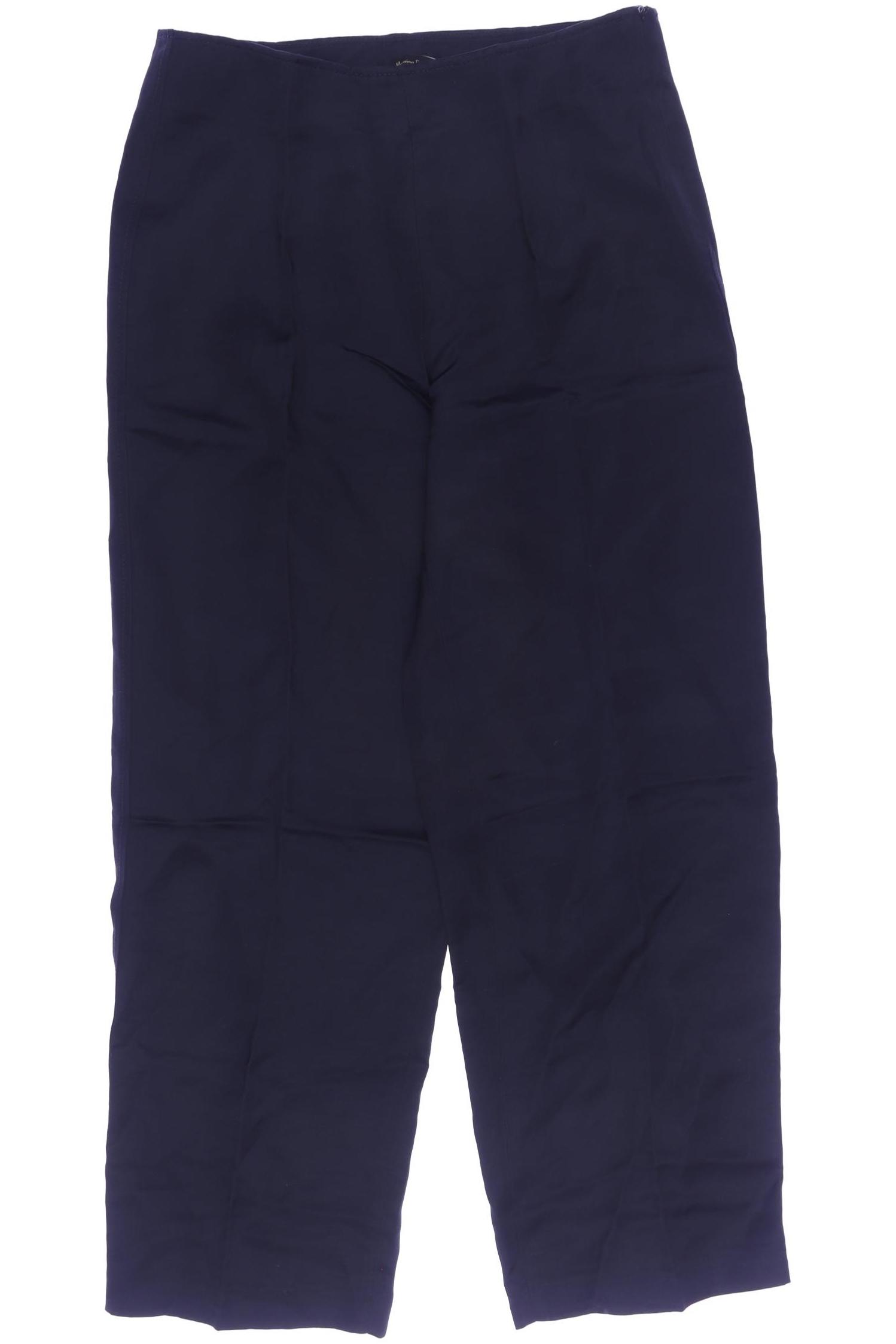 

Massimo Dutti Damen Stoffhose, marineblau, Gr. 36