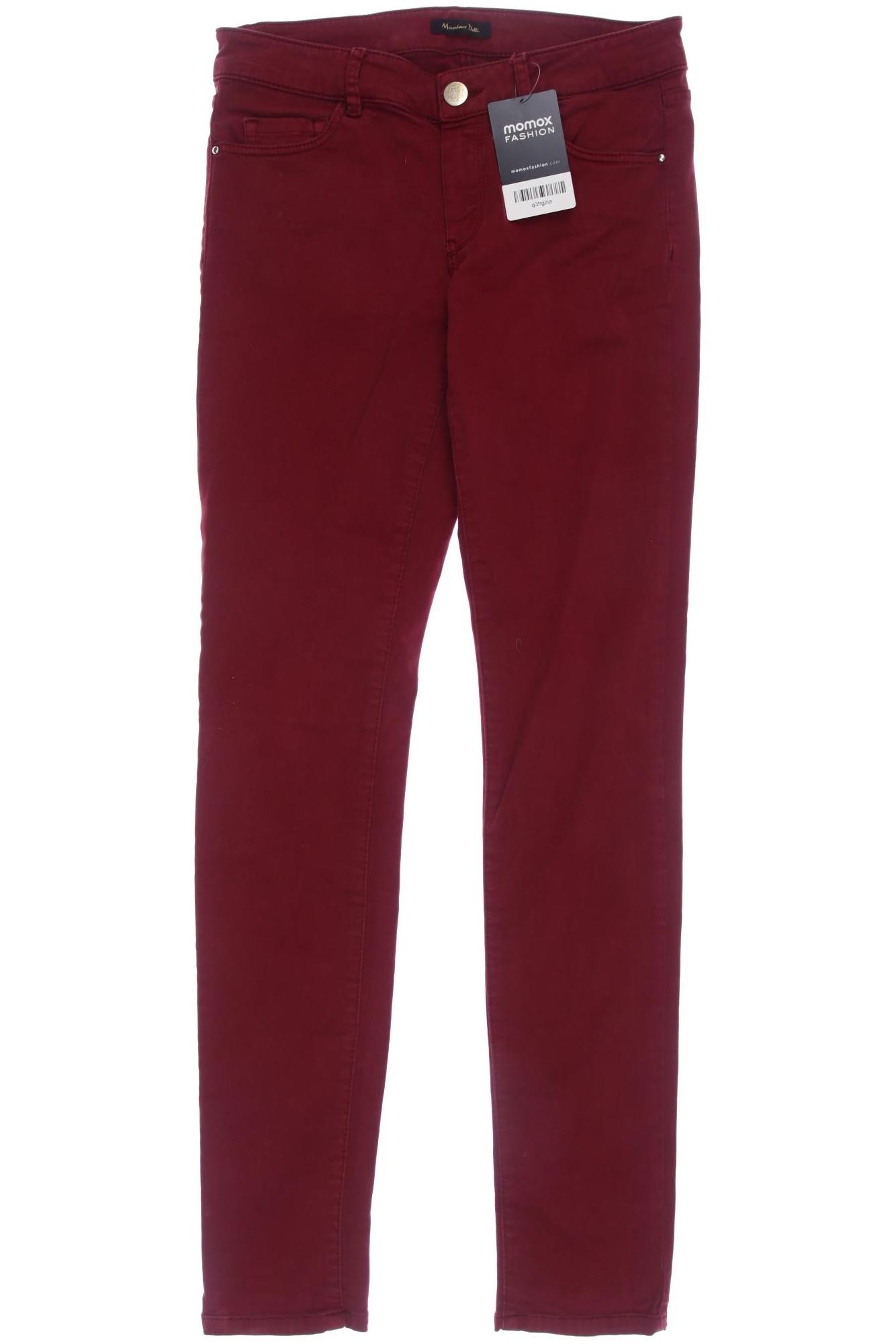 

Massimo Dutti Damen Stoffhose, rot, Gr. 34