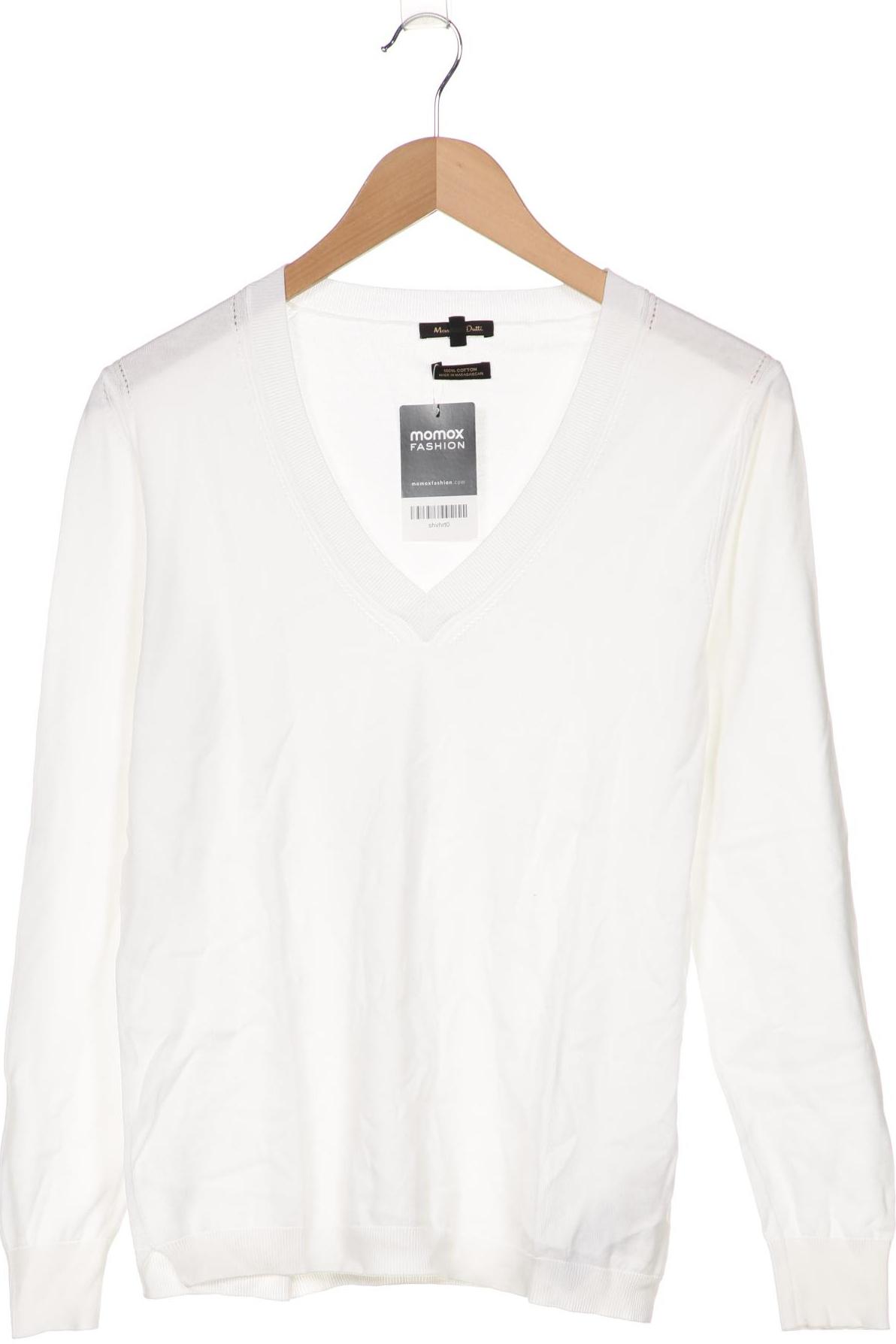 

Massimo Dutti Damen Pullover, weiß, Gr. 42