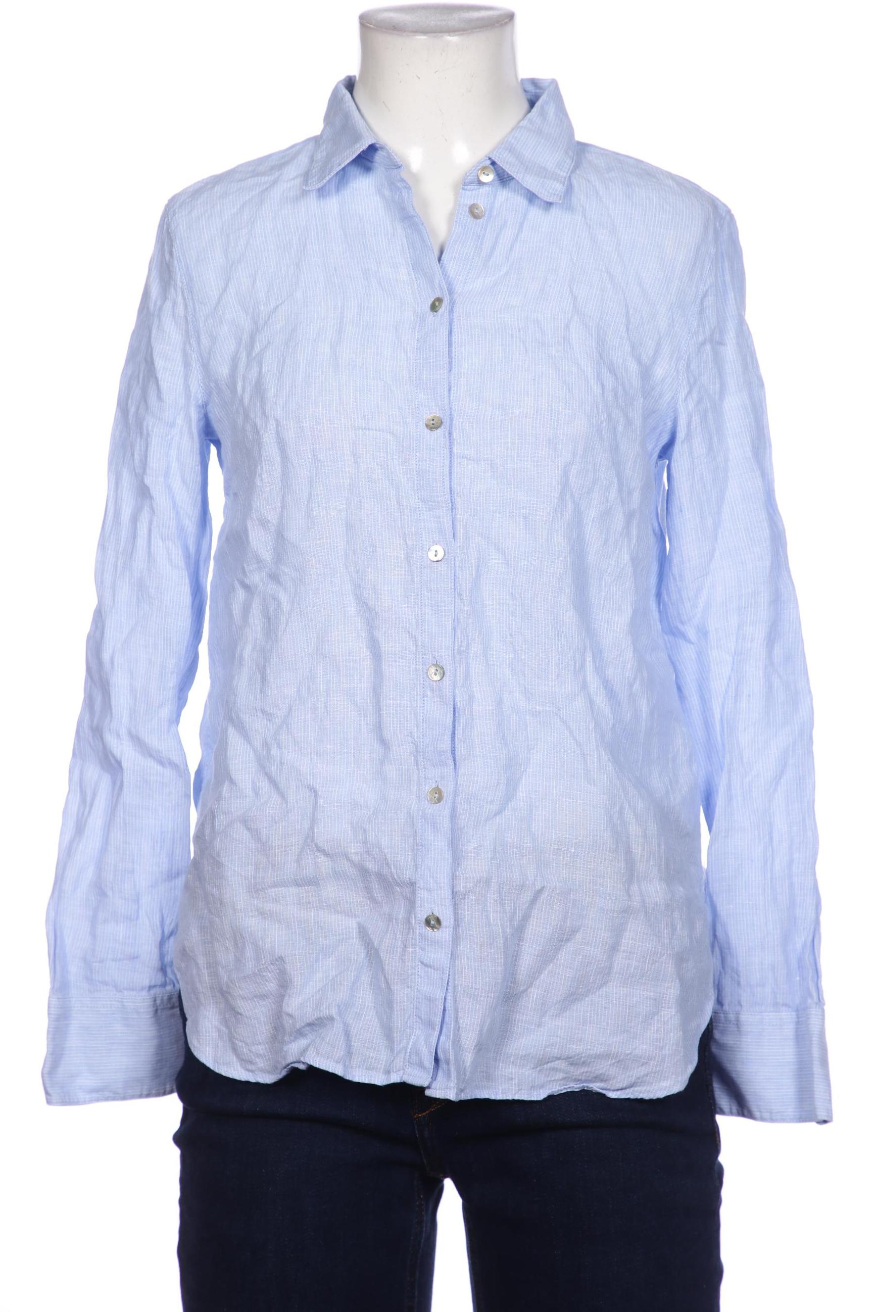 

Massimo Dutti Damen Bluse, hellblau