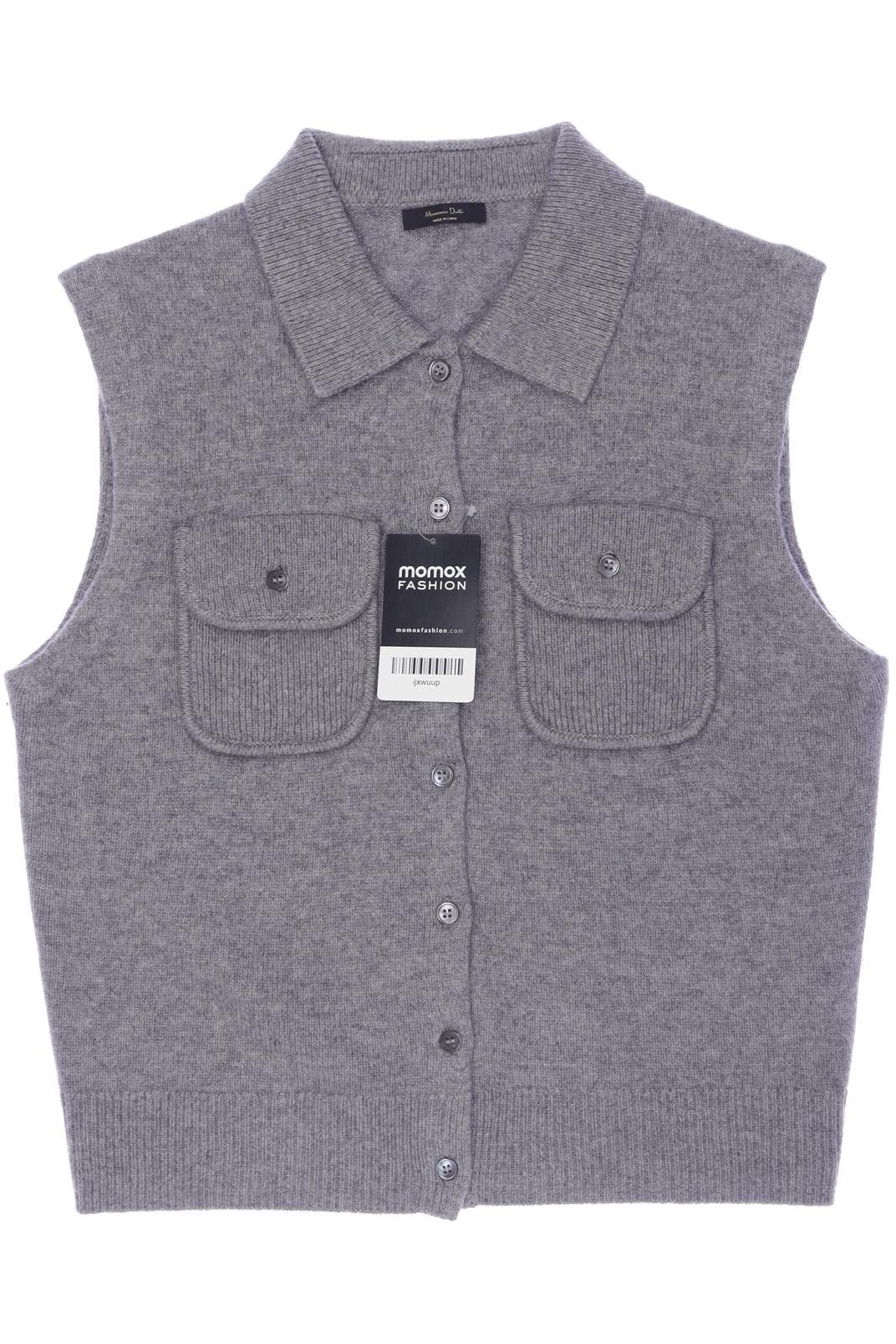 

Massimo Dutti Damen Weste, grau, Gr. 36