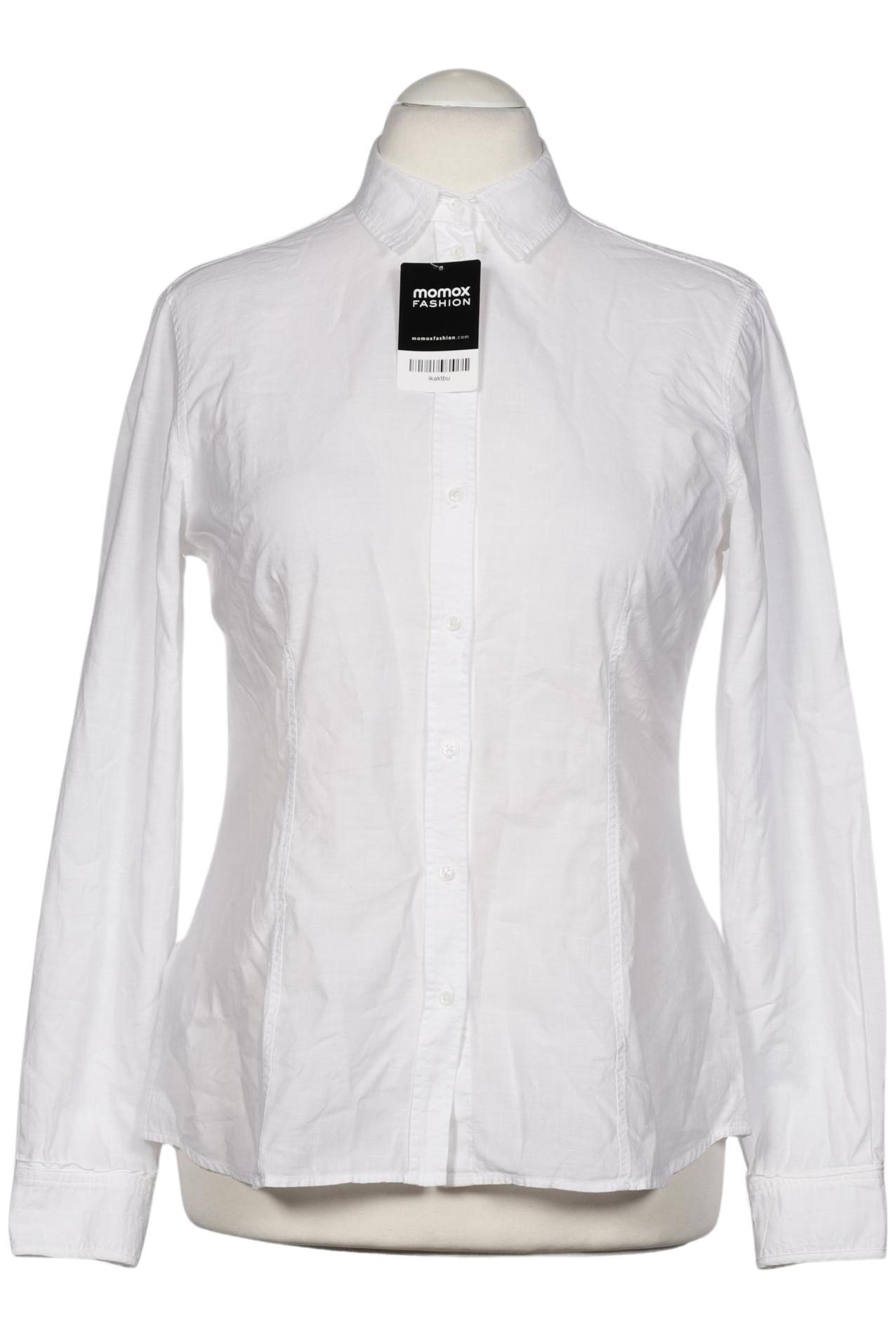 

Massimo Dutti Damen Bluse, weiß, Gr. 42