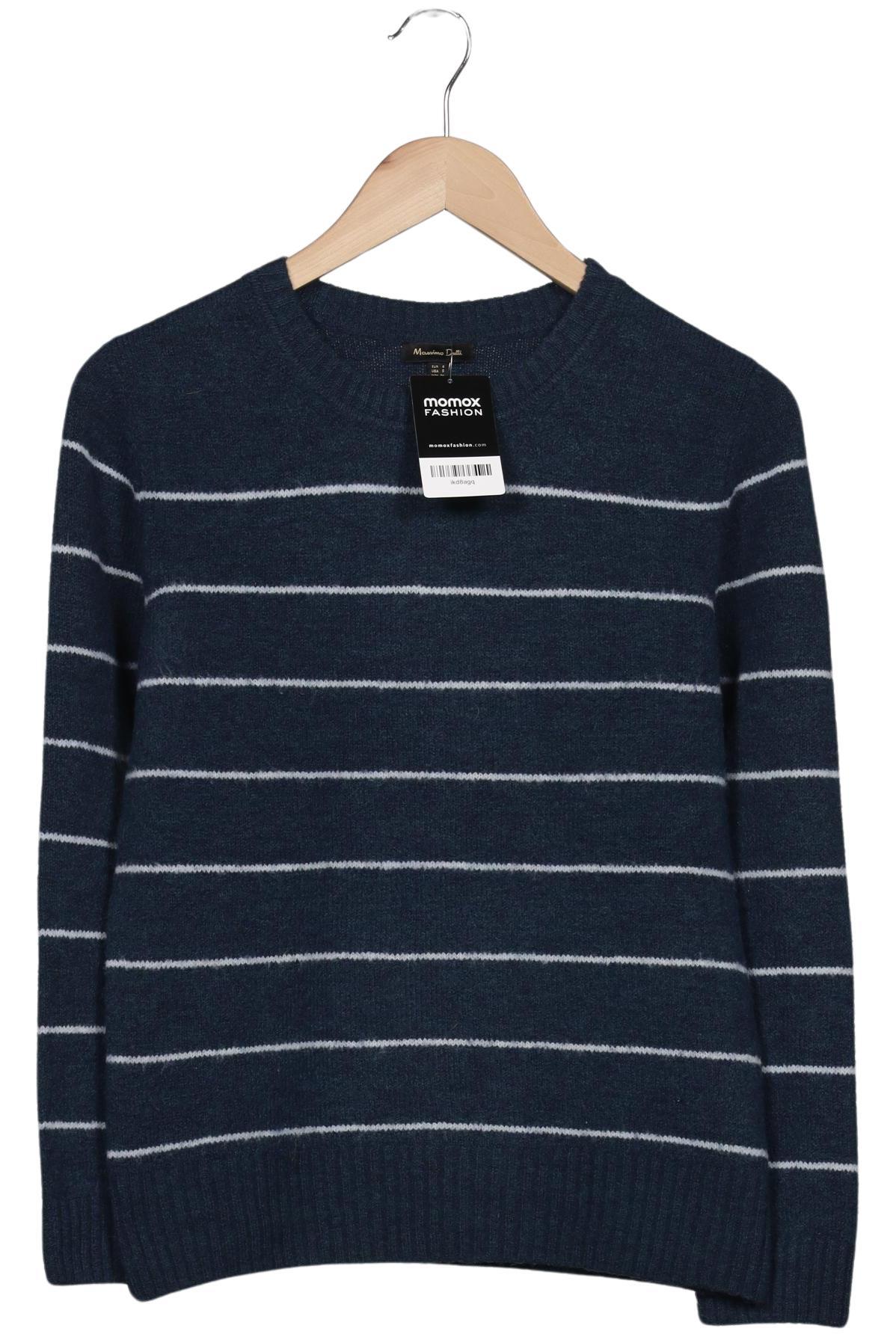 

Massimo Dutti Damen Pullover, marineblau, Gr. 36