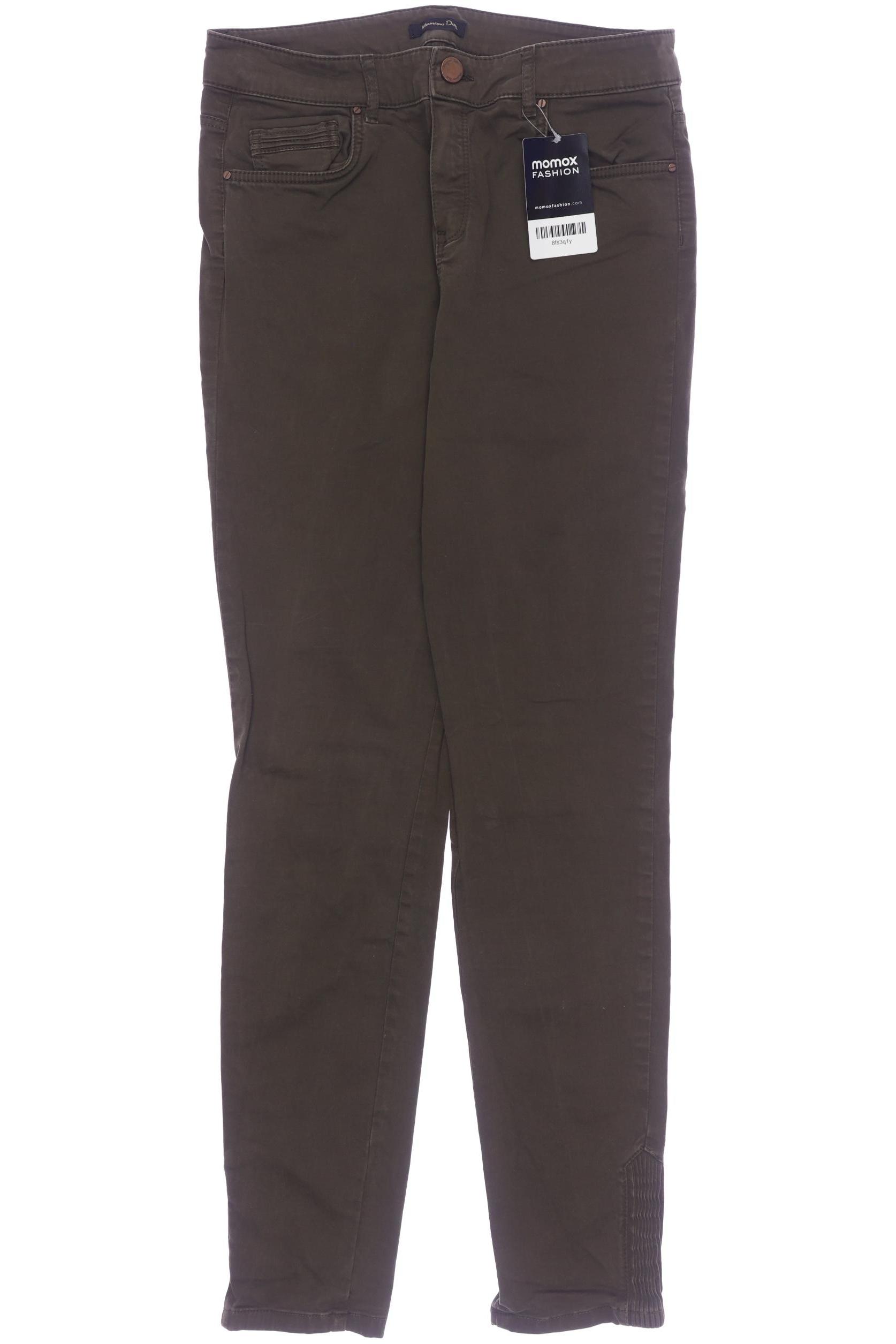

Massimo Dutti Damen Stoffhose, grün, Gr. 38