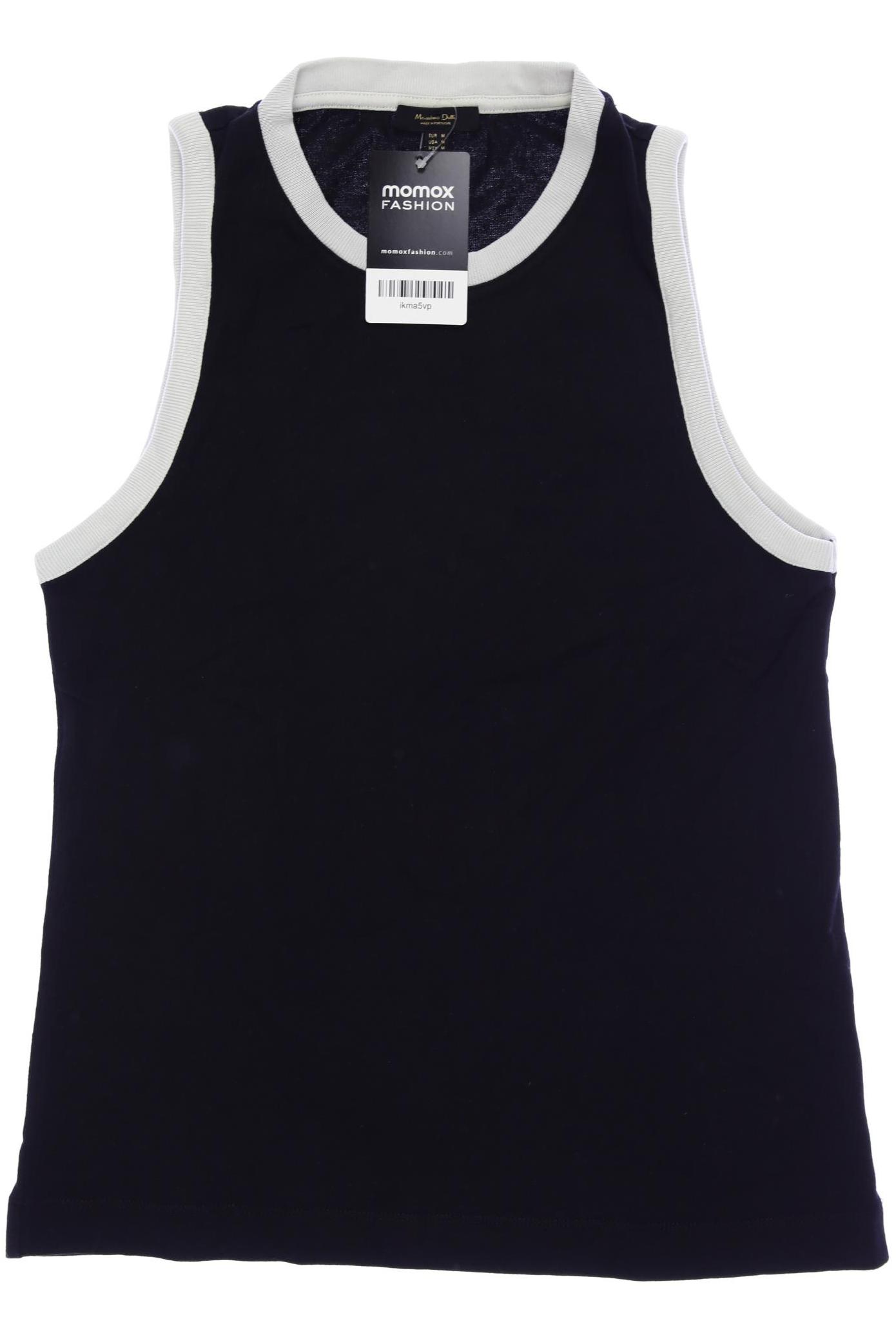 

Massimo Dutti Damen Top, schwarz, Gr. 38