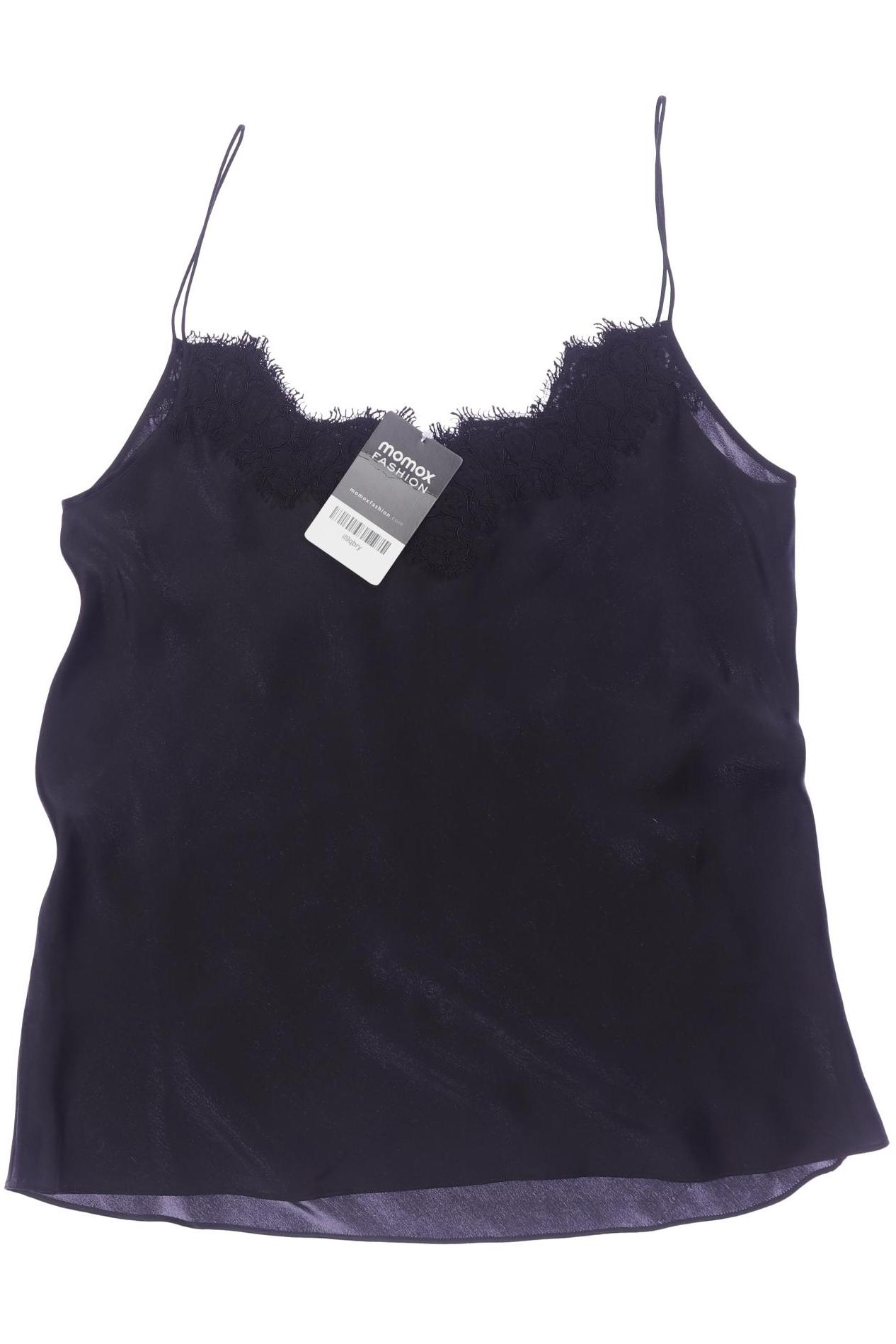 

Massimo Dutti Damen Top, schwarz, Gr. 38