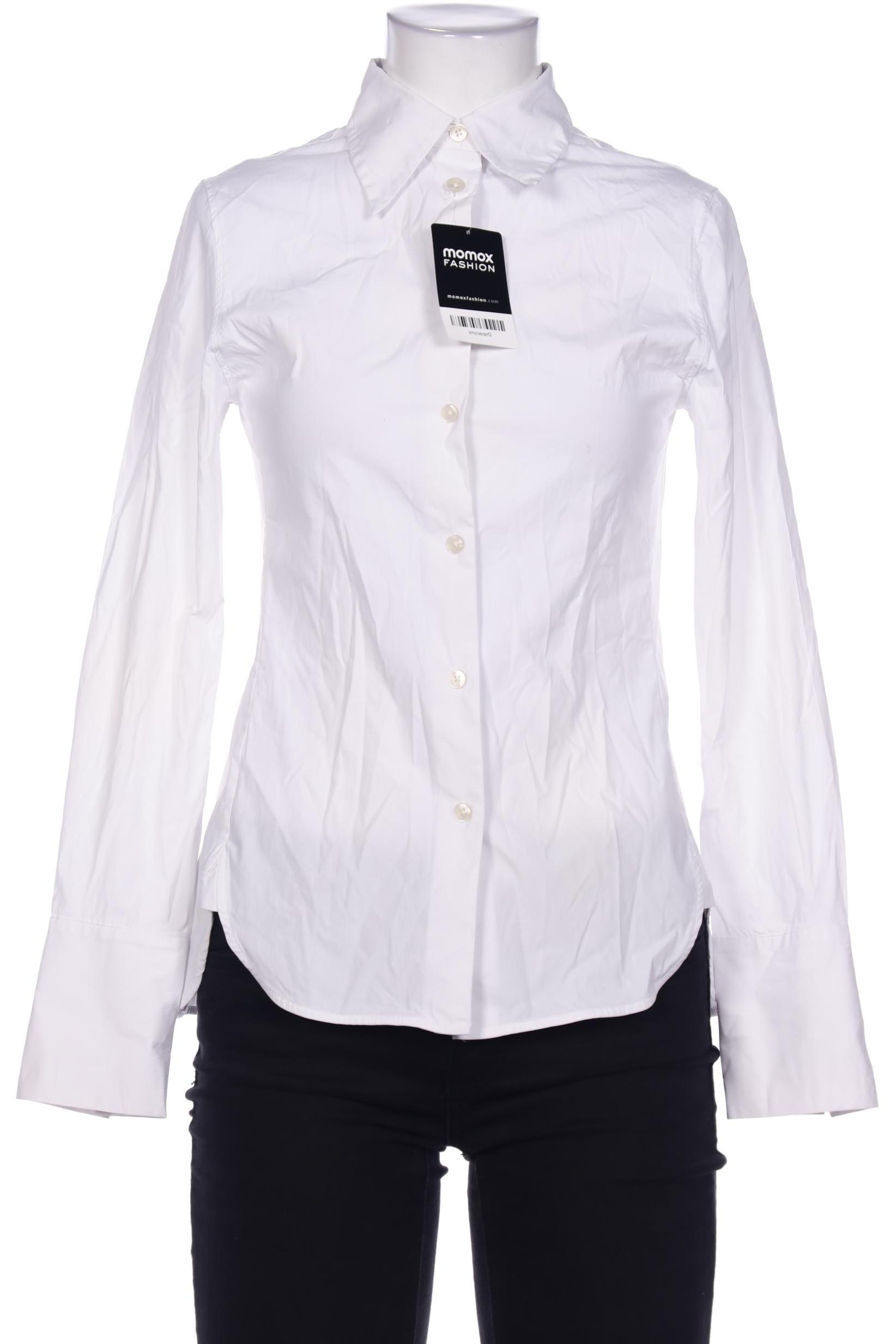 

Massimo Dutti Damen Bluse, weiß, Gr. 36