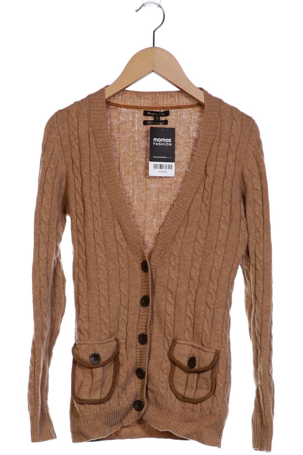 

Massimo Dutti Damen Strickjacke, beige