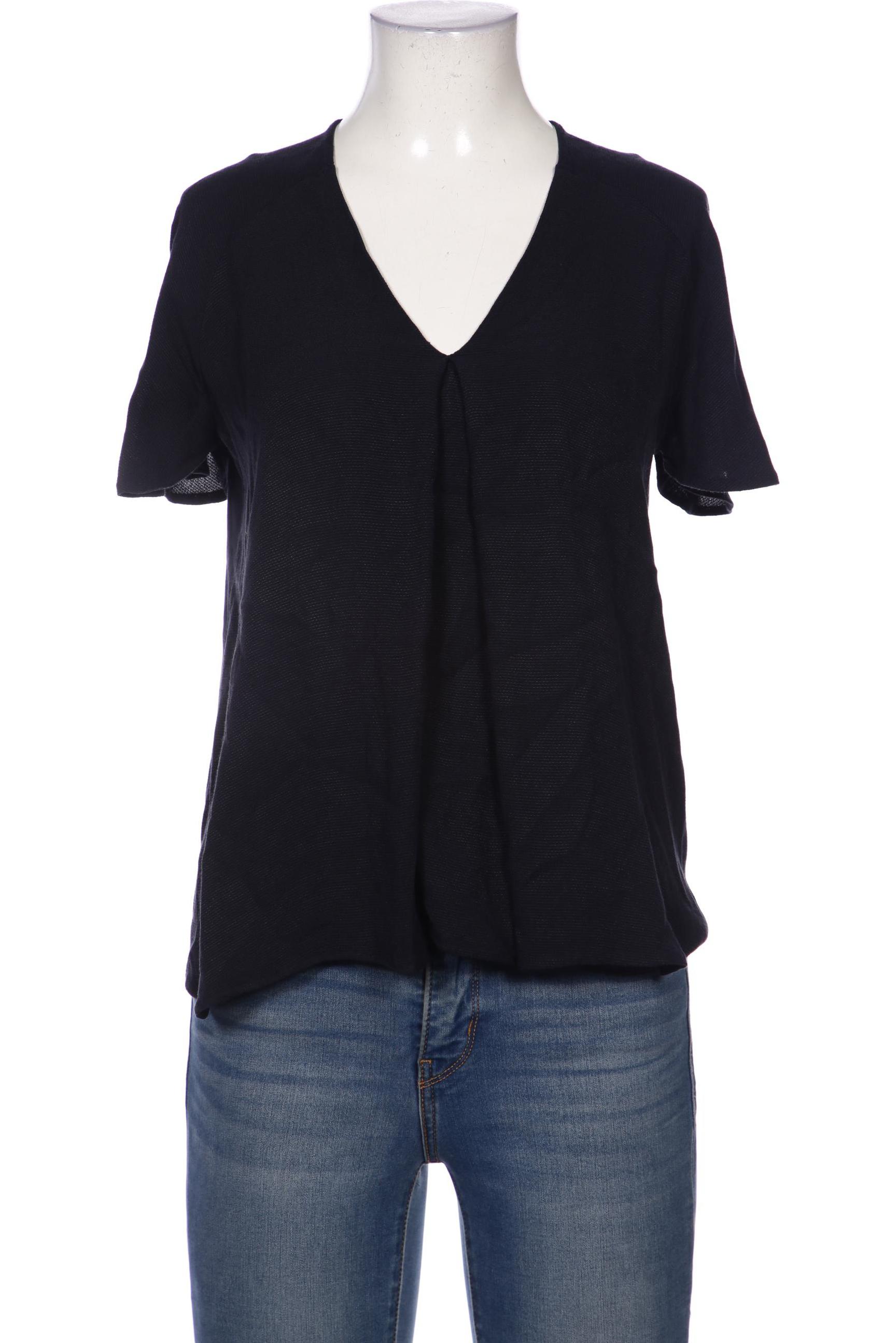 

Massimo Dutti Damen Bluse, marineblau, Gr. 36
