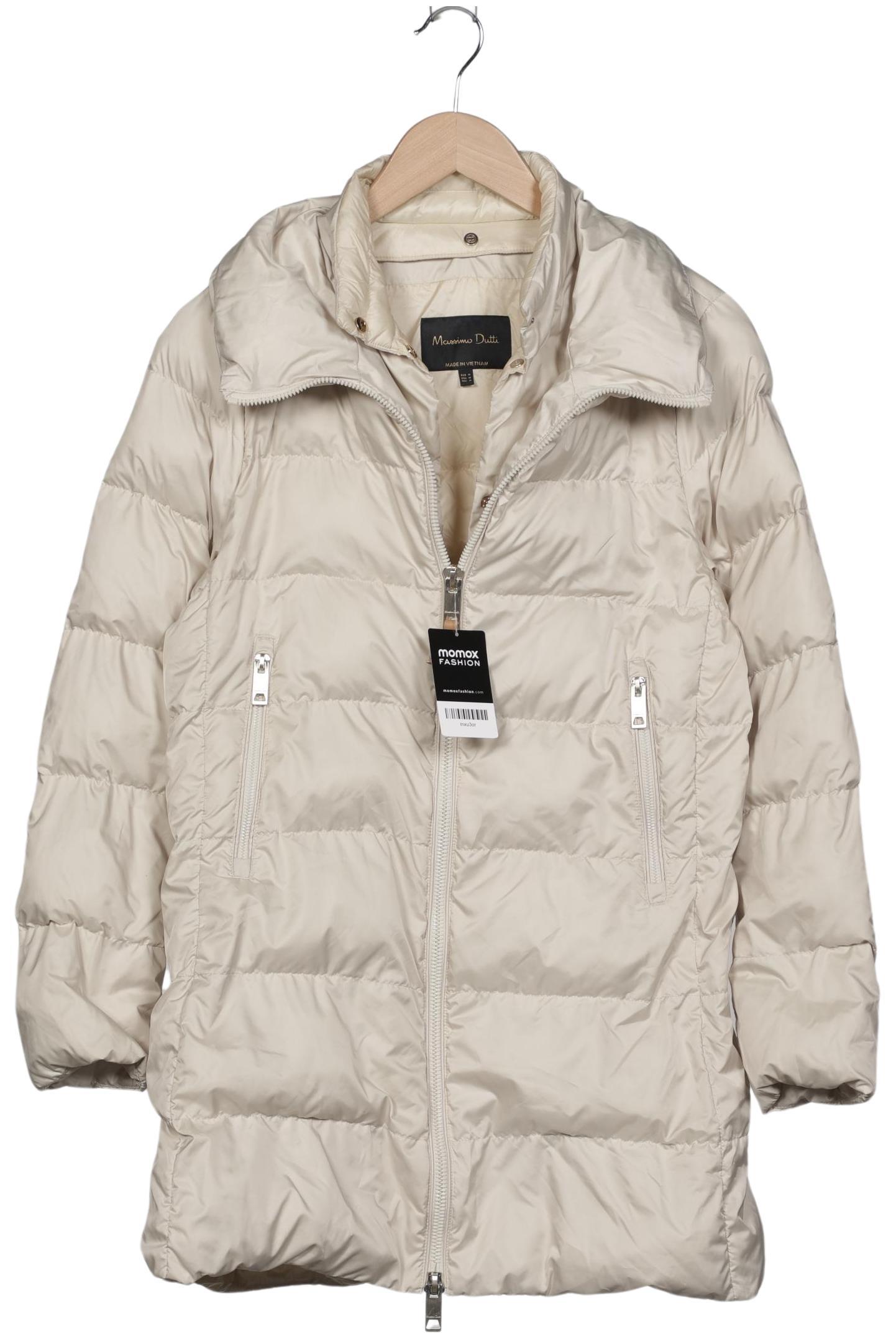 

Massimo Dutti Damen Mantel, beige, Gr. 38