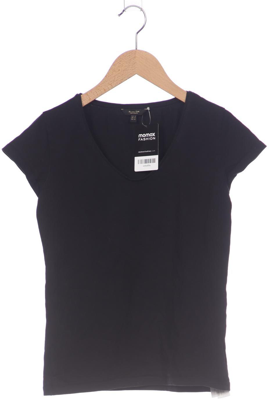 

Massimo Dutti Damen T-Shirt, schwarz, Gr. 38
